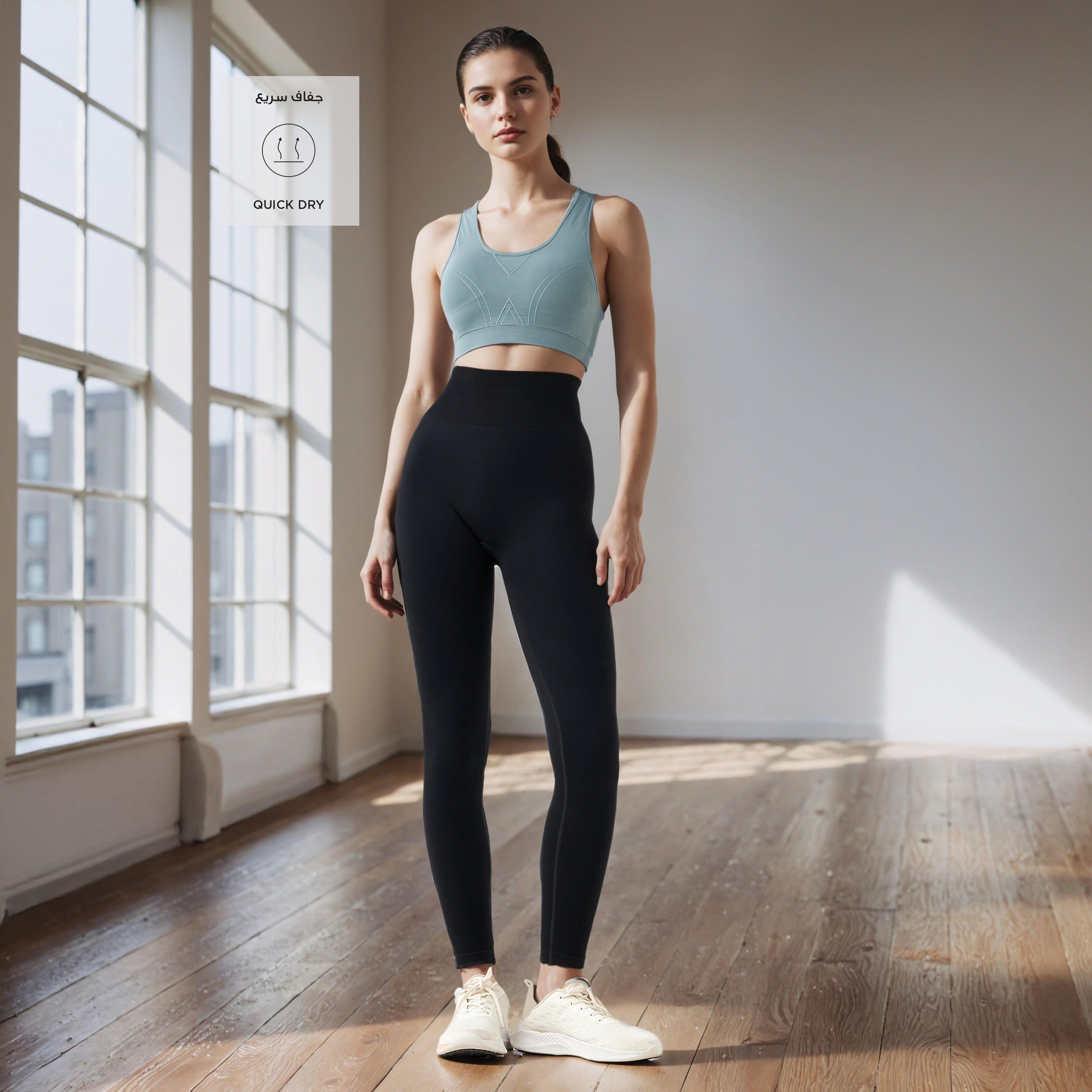 Textured Racerback Sports Bra-women-clothing-lingerie-bras-image-2