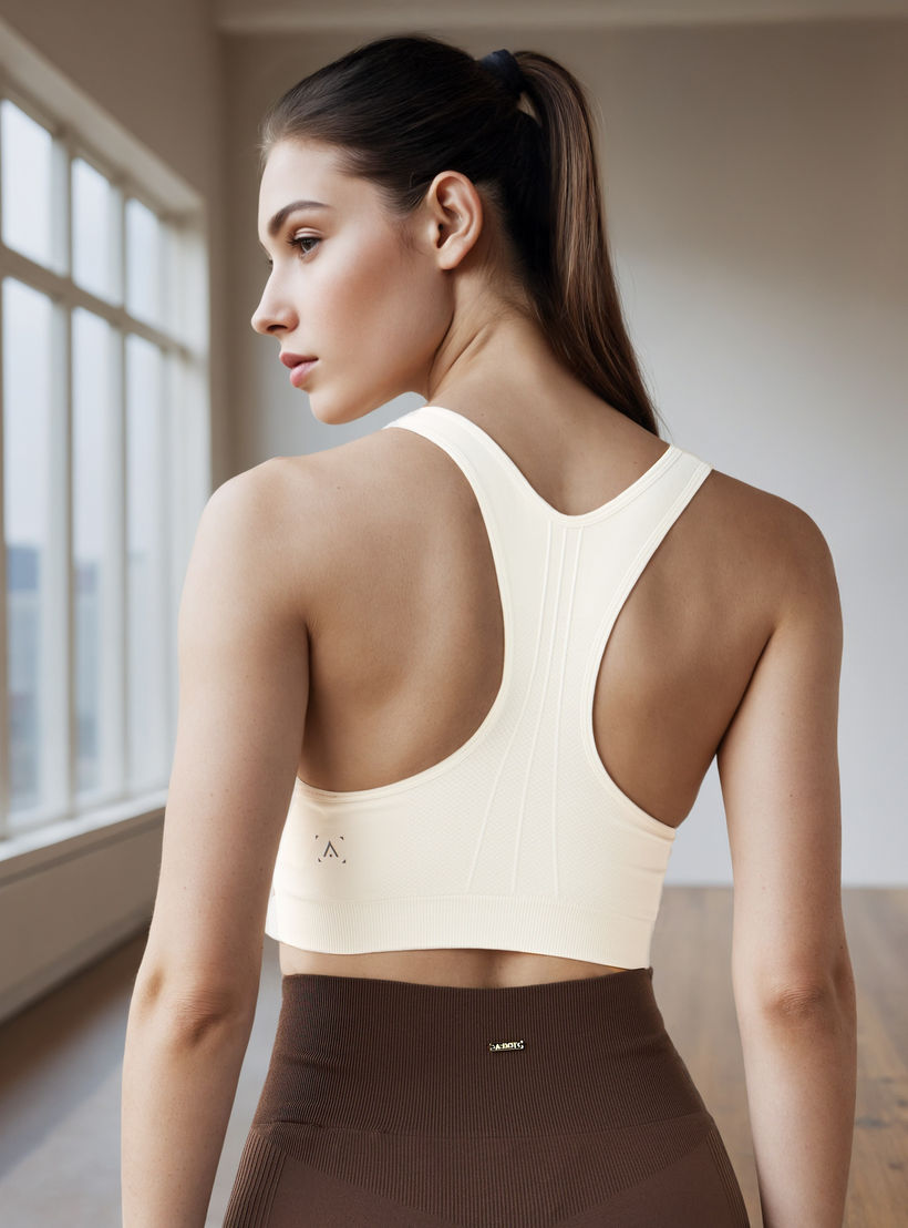 Textured Racerback Sports Bra-women-clothing-lingerie-bras-image-3