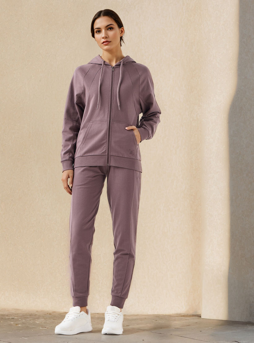 Panelled Zip Through Hooded Jacket-women-clothing-sportswearandactivewear-coatsandjackets-jackets-image-2