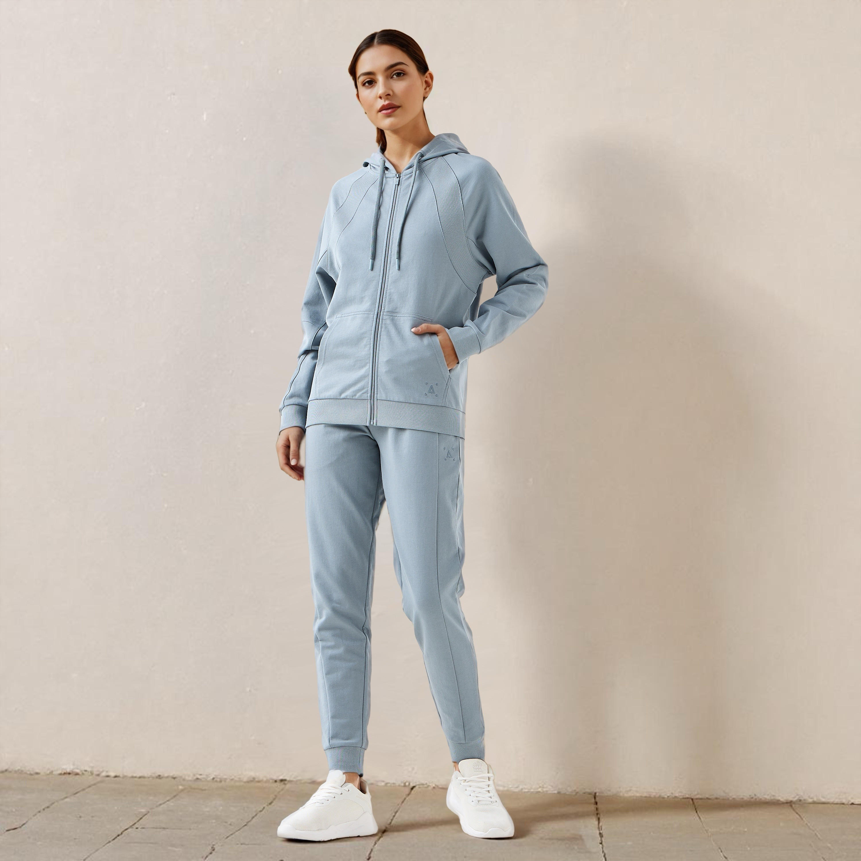 Panelled Zip Through Hooded Jacket-women-clothing-sportswearandactivewear-coatsandjackets-jackets-image-2