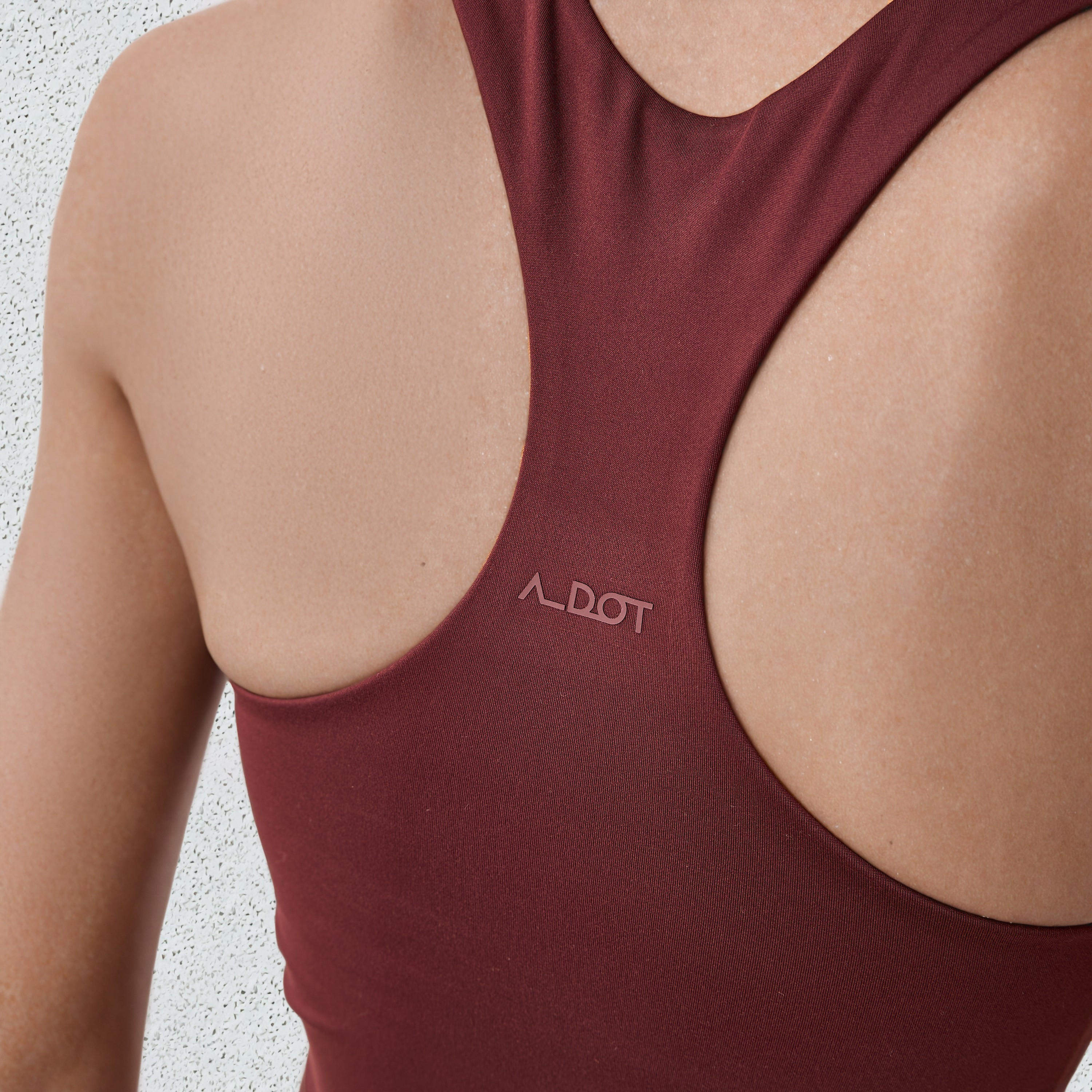 Women's Elastic Hem Racerback Sports Bra-sports-women-clothing-sportsbras-image-4