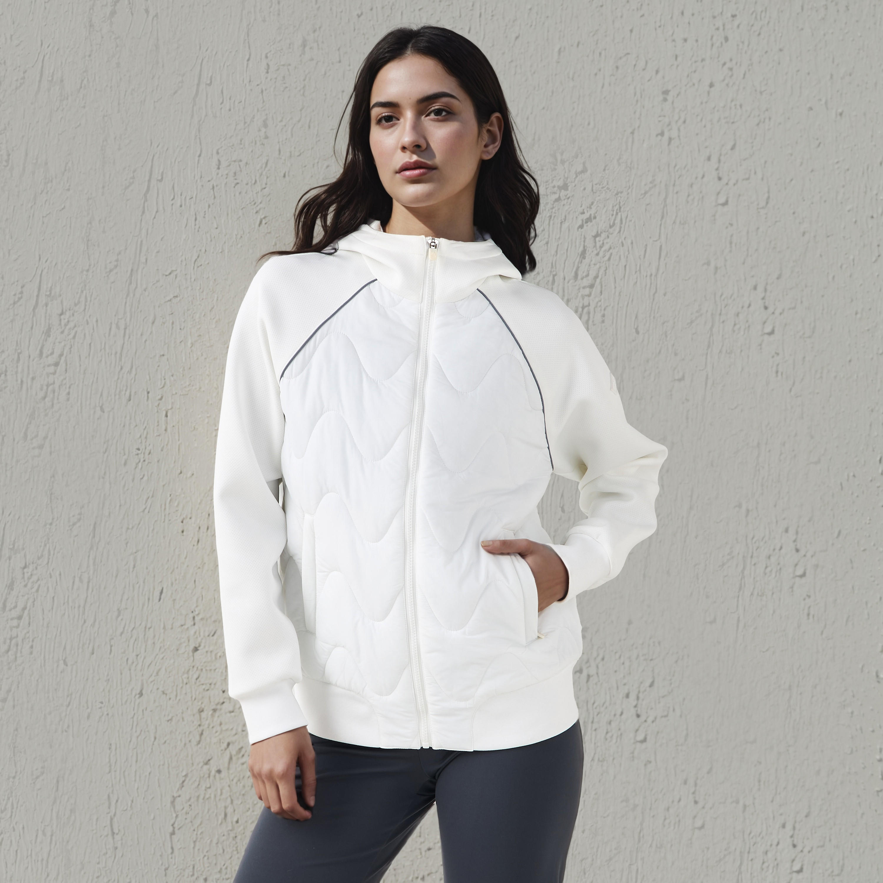 جاكيت منفوخ بقبعة للنساء-women-clothing-sportswearandactivewear-coatsandjackets-jackets-image-1