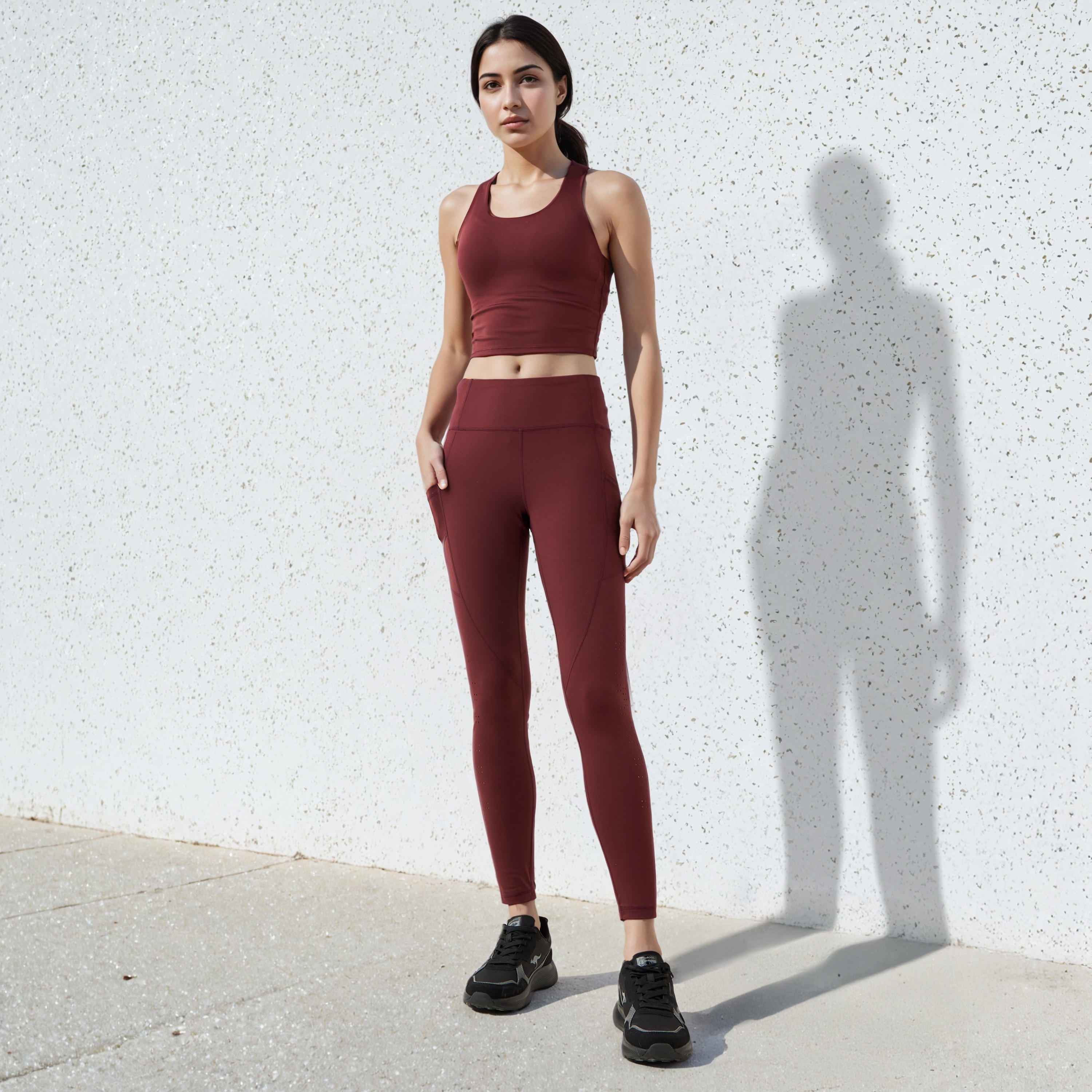 بنطلون ليقنز مثقب للنساء-sports-women-clothing-activewearleggings-image-2