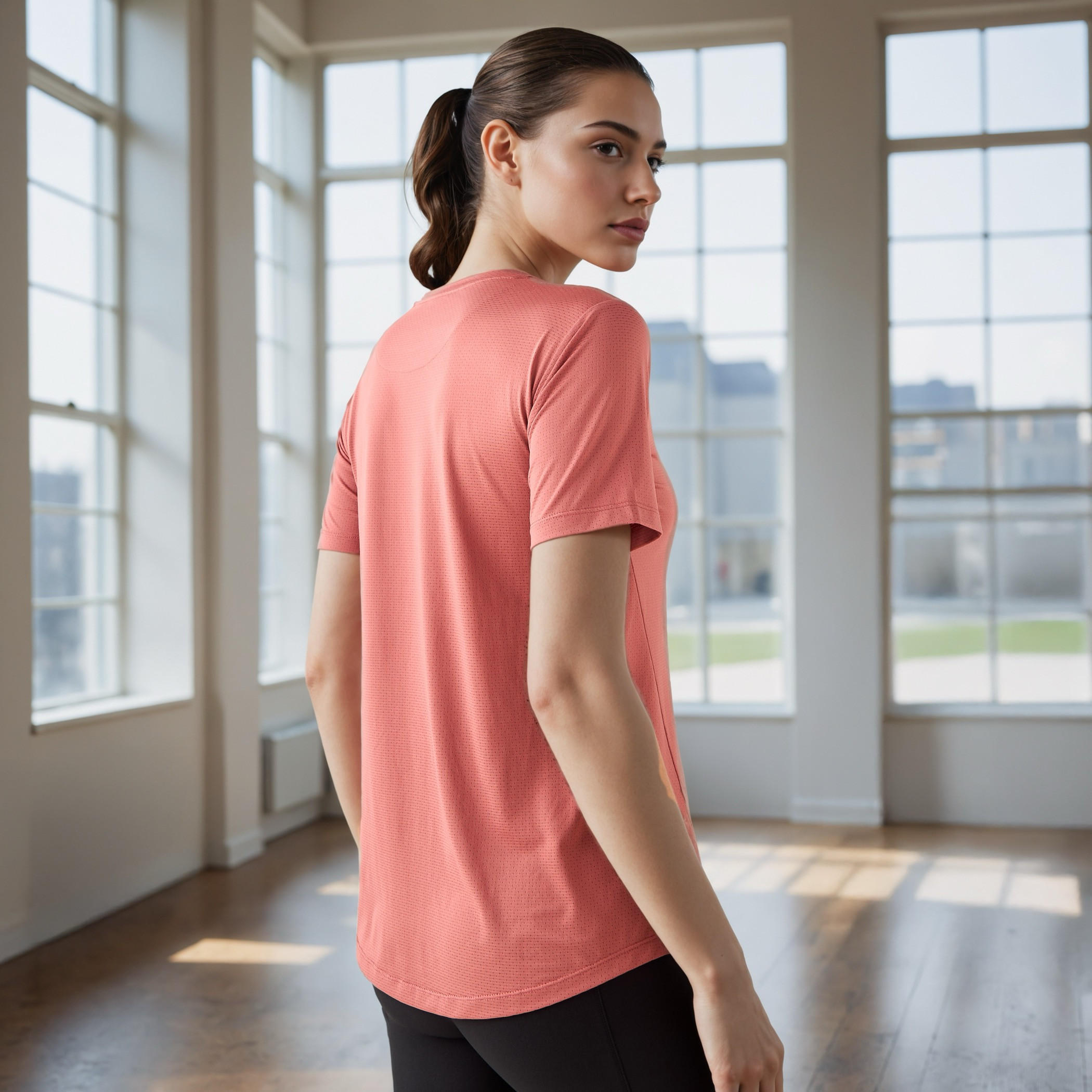 Textured T-shirt-women-clothing-tshirts-image-3