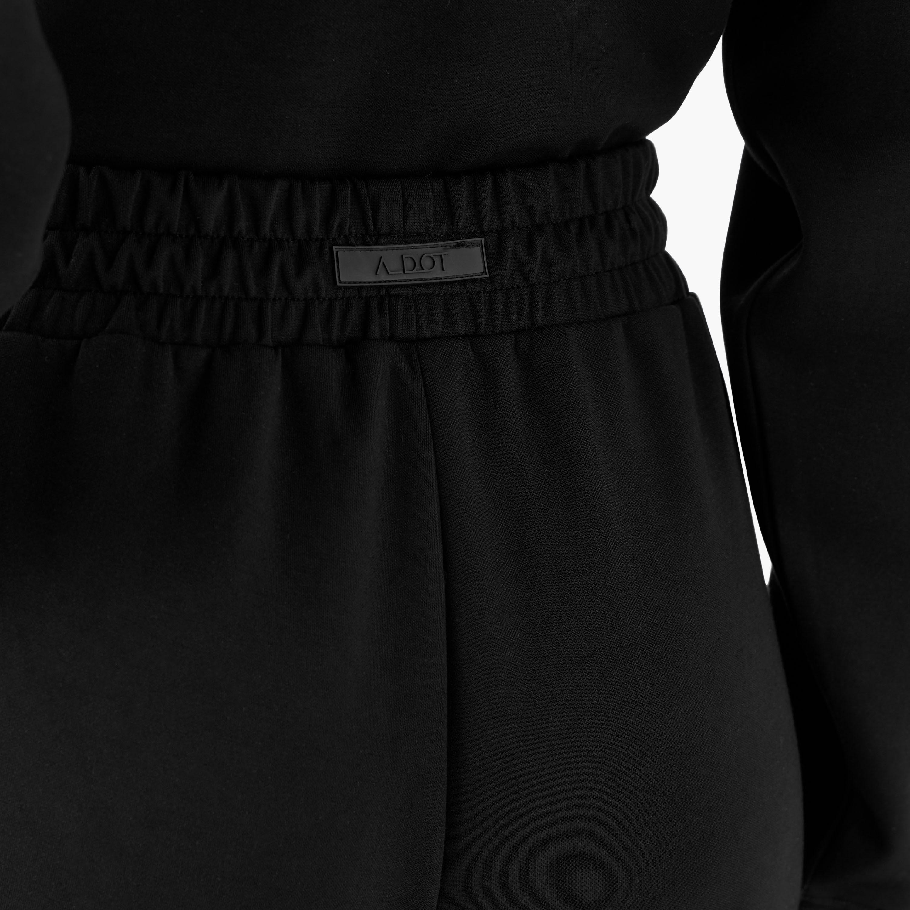 بنطلون رياضي بقصة عادية وتفاصيل زر للنساء-women-clothing-sportswearandactivewear-bottoms-joggersandtrackpants-image-3