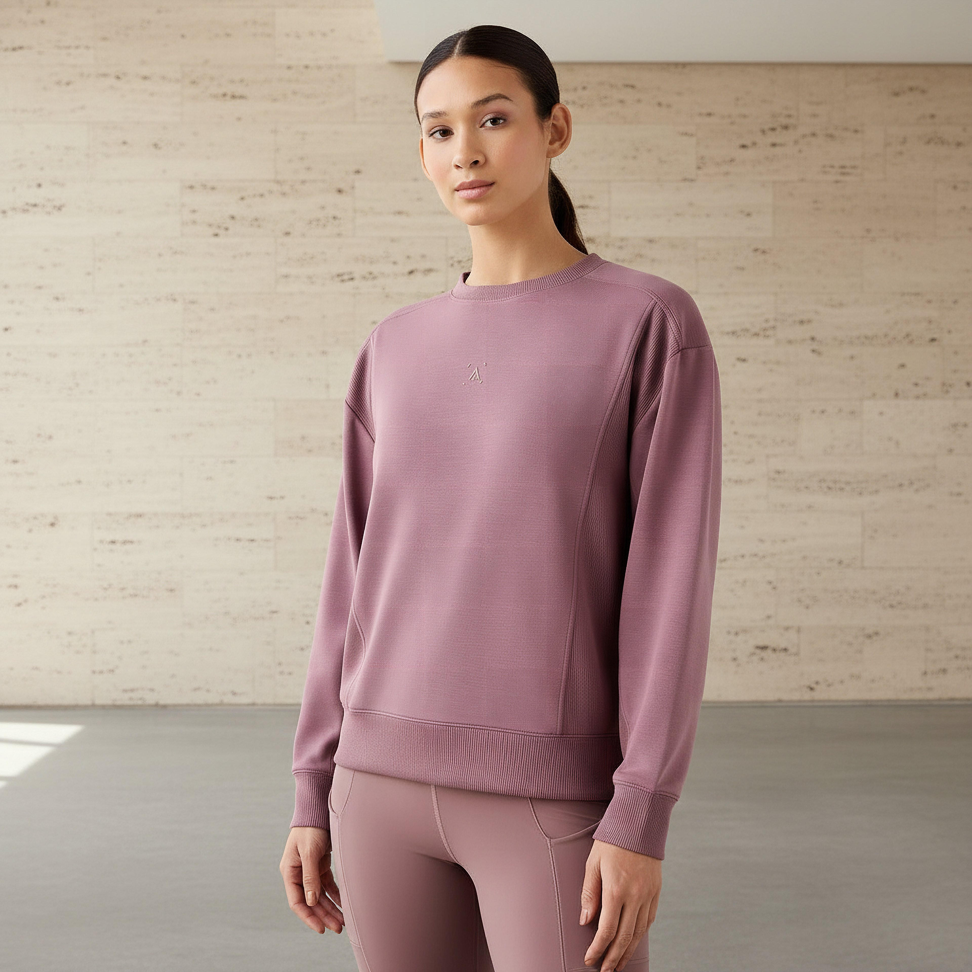 سويت شيرت ناعم للنساء-women-clothing-sportswearandactivewear-hoodiesandsweatshirts-image-1