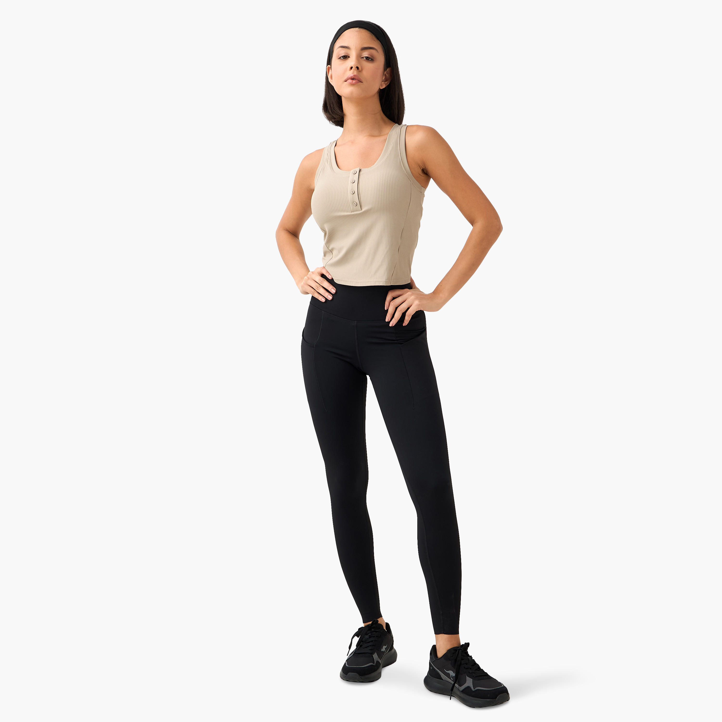 تيشيرت مضلّع بصدريّة داخلية للنساء-women-clothing-tshirts-image-2