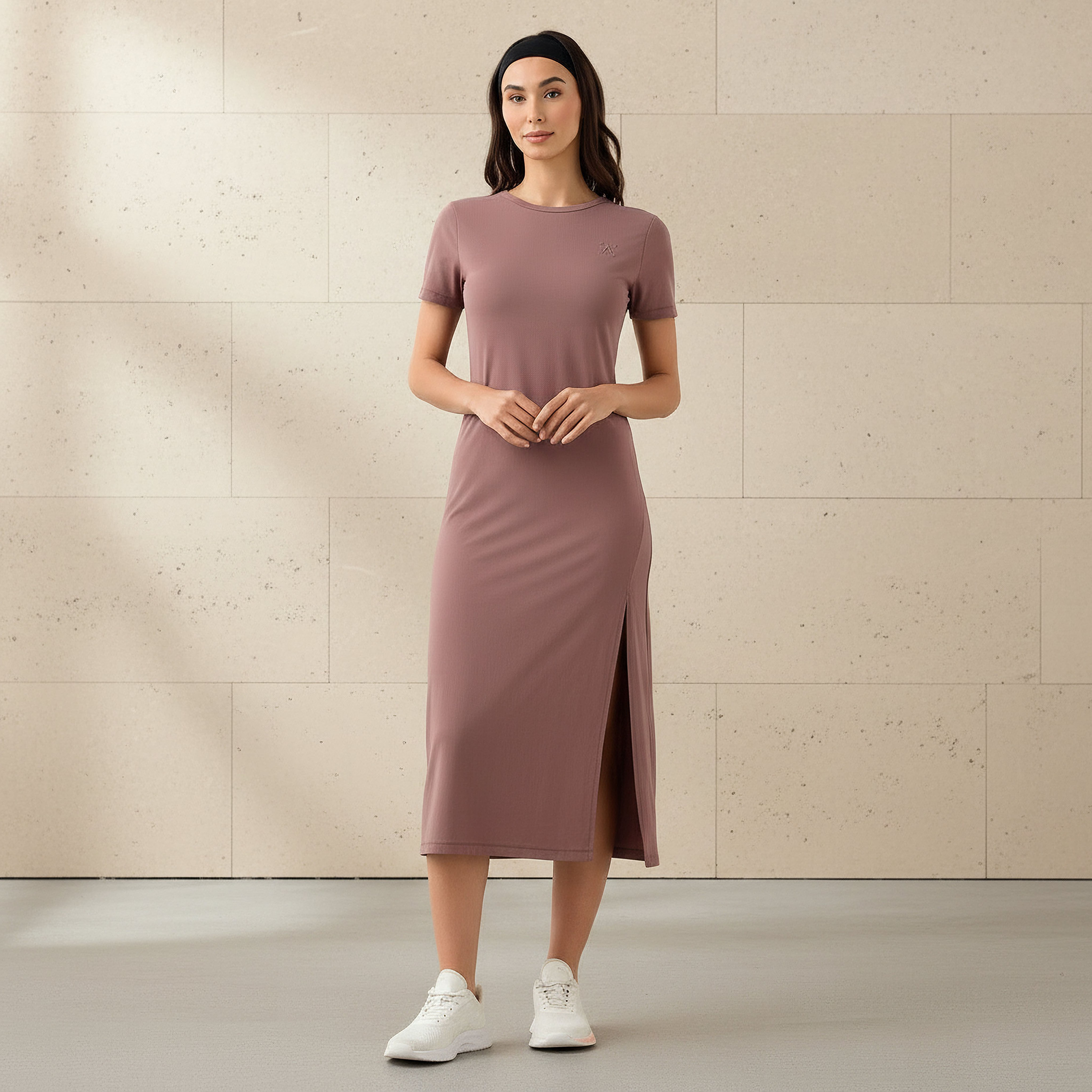 Long Dress with Slit Detail-women-clothing-dresses-image-1