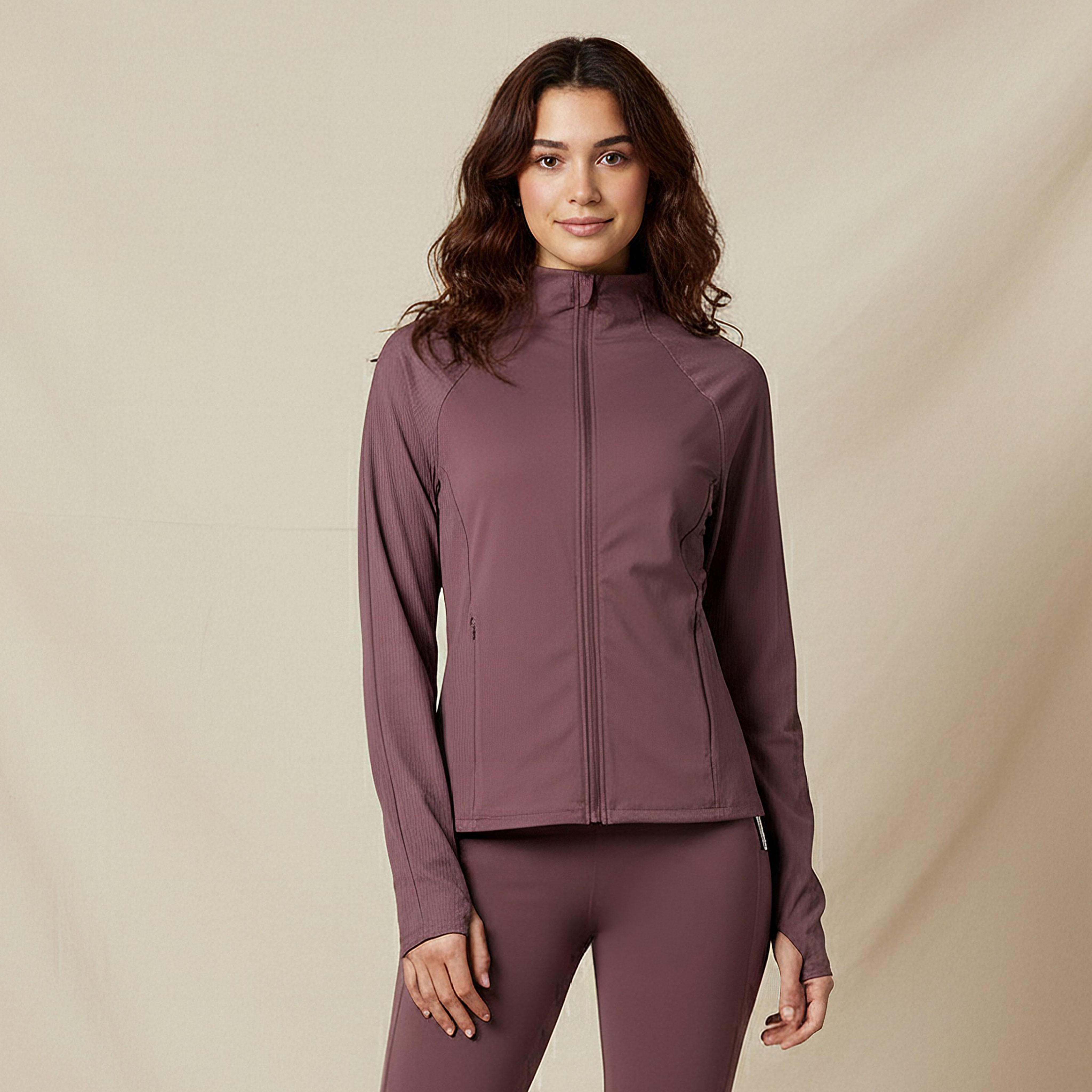 جاكيت مضلع قصير للنساء-women-clothing-sportswearandactivewear-coatsandjackets-jackets-image-4