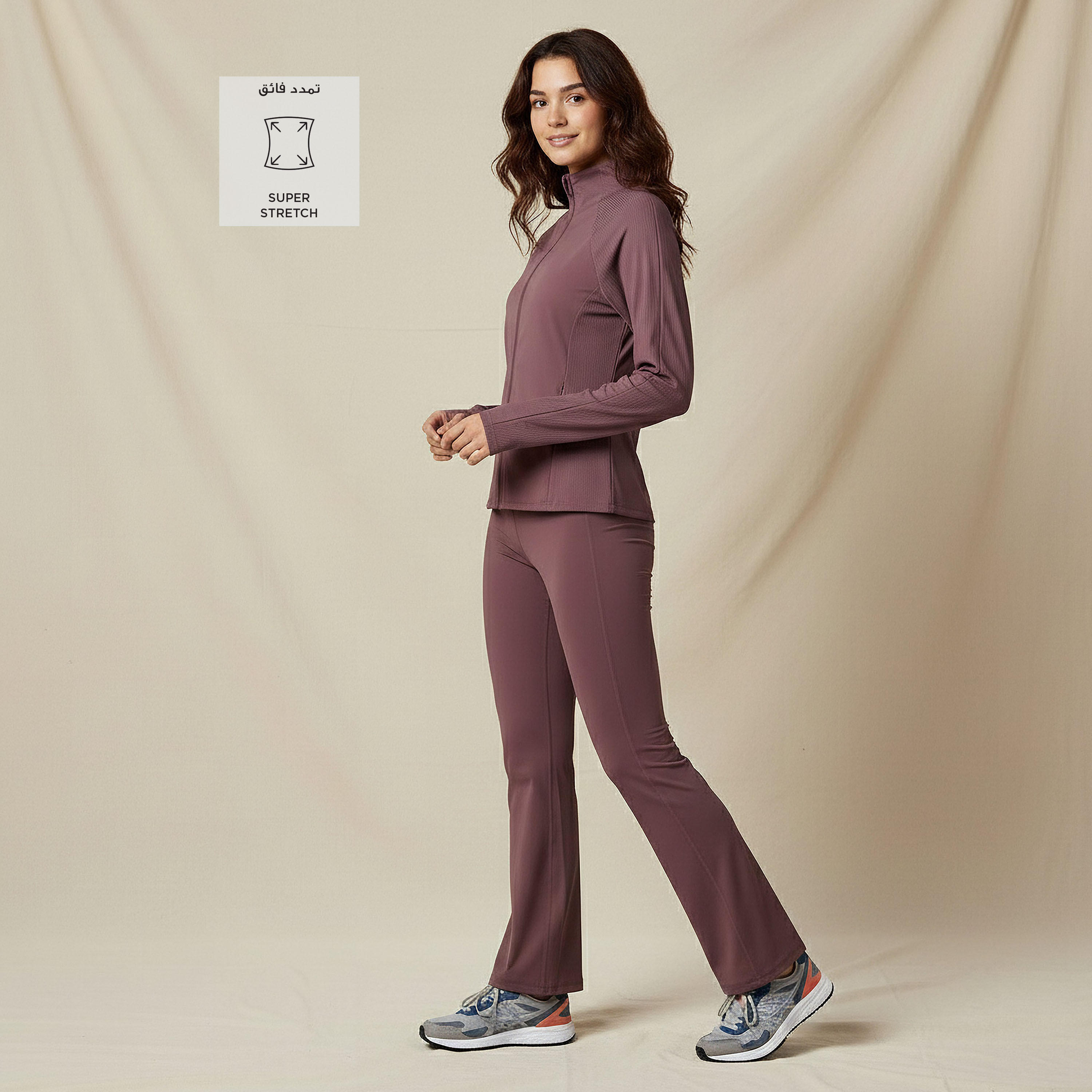 جاكيت مضلع قصير للنساء-women-clothing-sportswearandactivewear-coatsandjackets-jackets-image-3