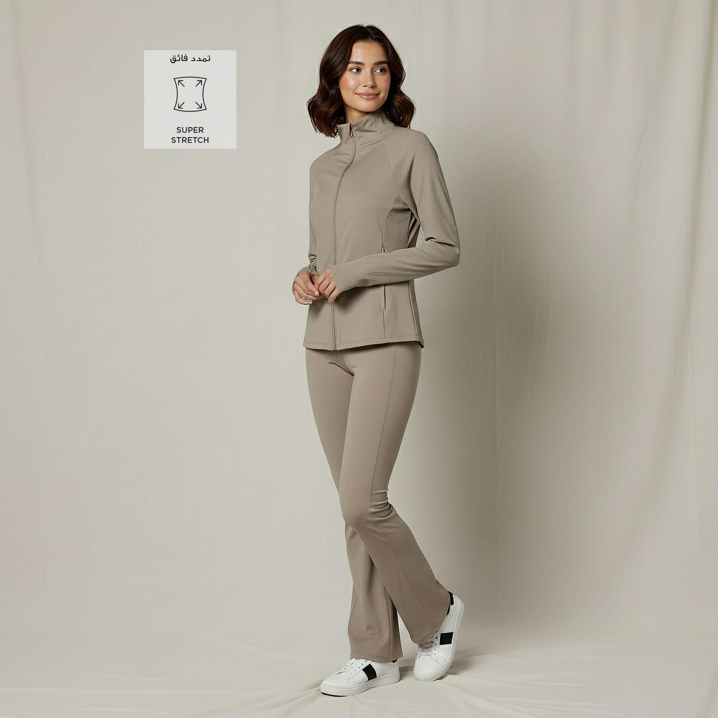 جاكيت مضلع قصير للنساء-women-clothing-sportswearandactivewear-coatsandjackets-jackets-image-3