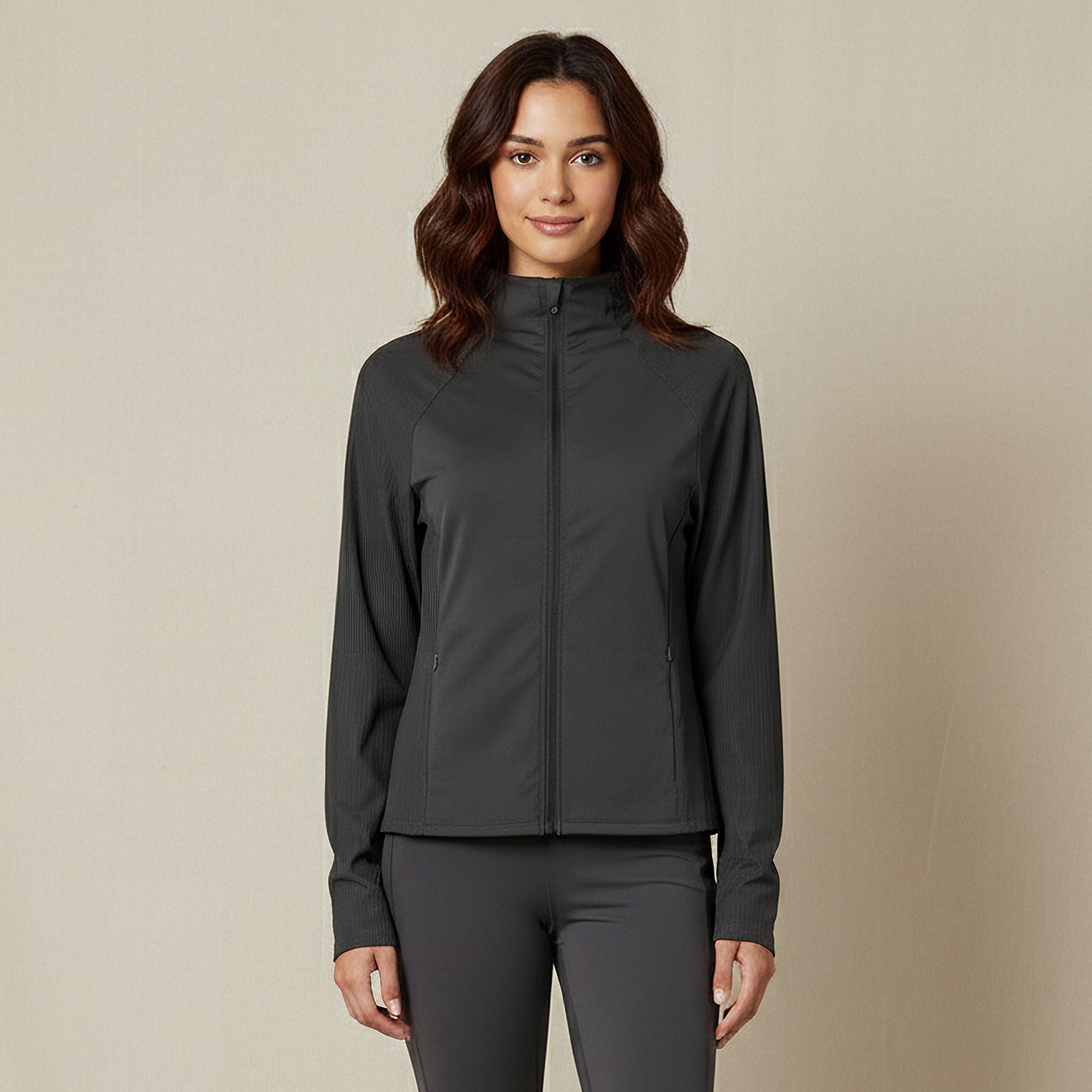 Women Ribbed Cropped Jacket-women-clothing-sportswearandactivewear-coatsandjackets-jackets-image-1