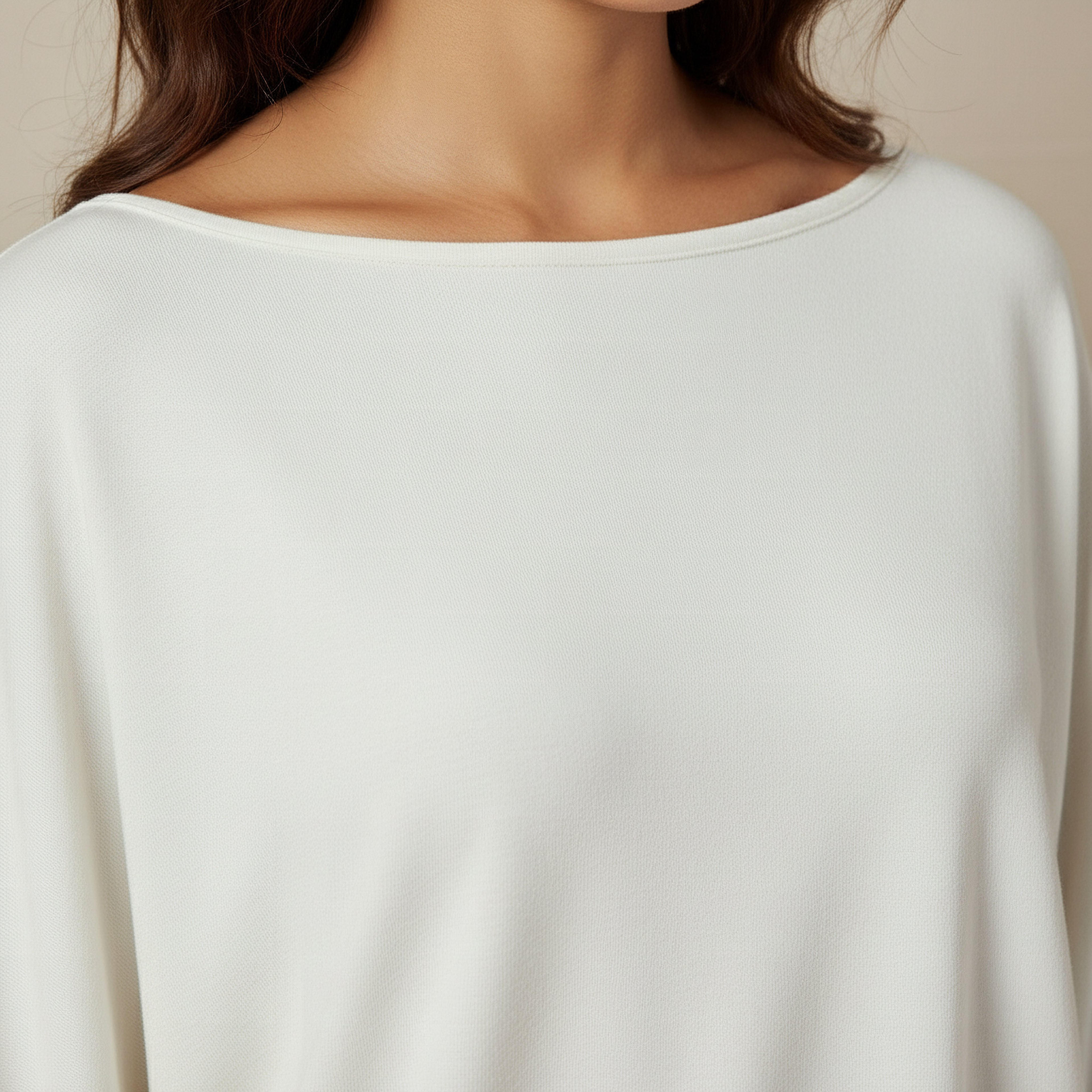سويت شيرت بياقة قارب وقصة مريحة للنساء-women-clothing-sportswearandactivewear-hoodiesandsweatshirts-image-4