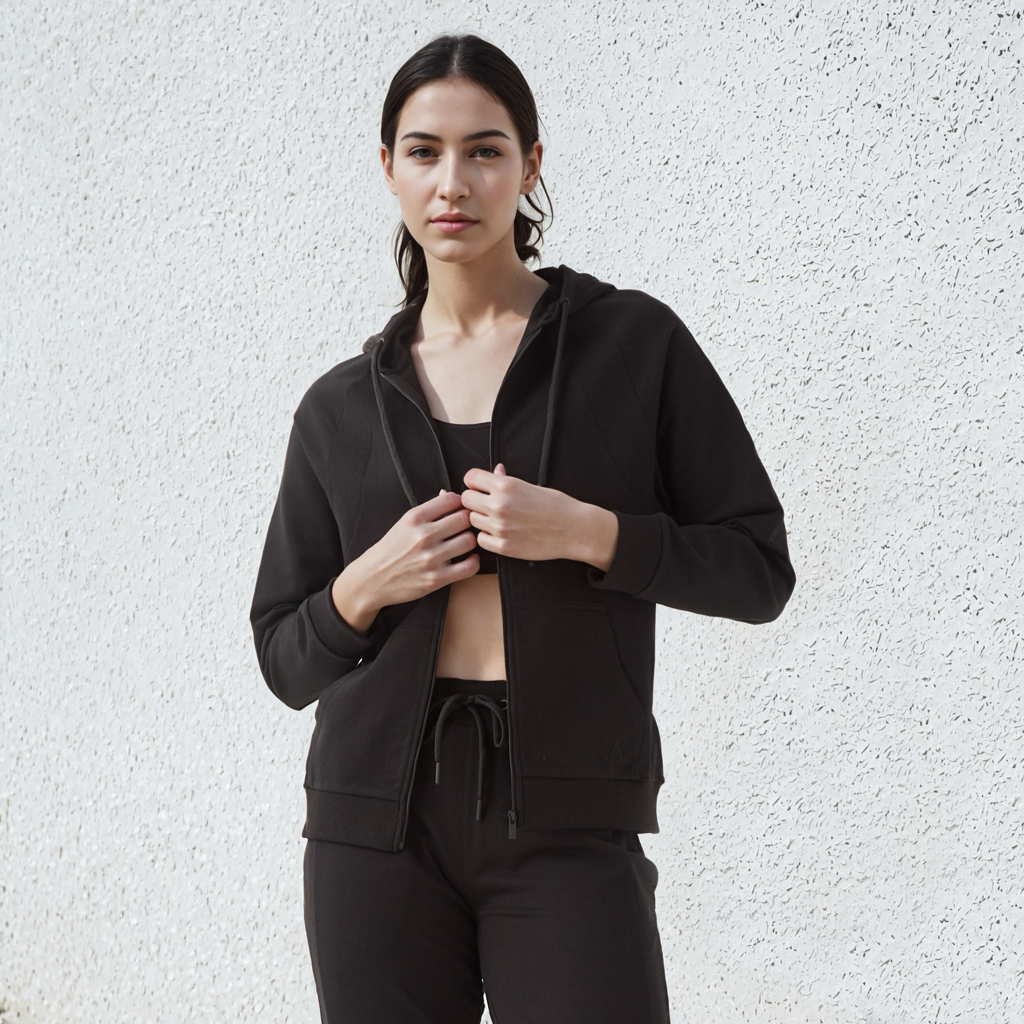 Women Hooded Jacket-women-clothing-sportswearandactivewear-coatsandjackets-jackets-image-1