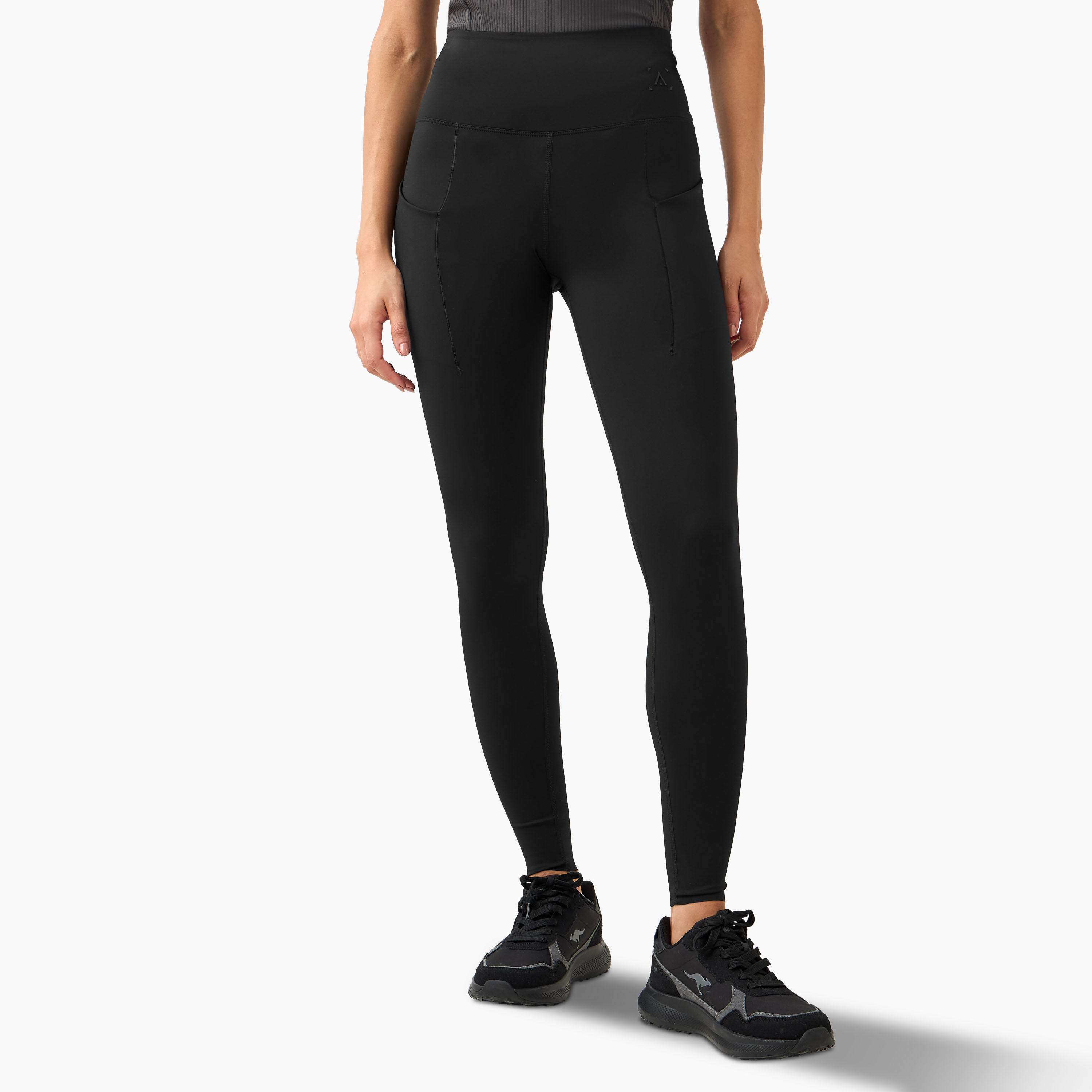Yoga Slim Fit Leggings with Cell Phone Pocket-women-clothing-bottoms-leggings-image-1