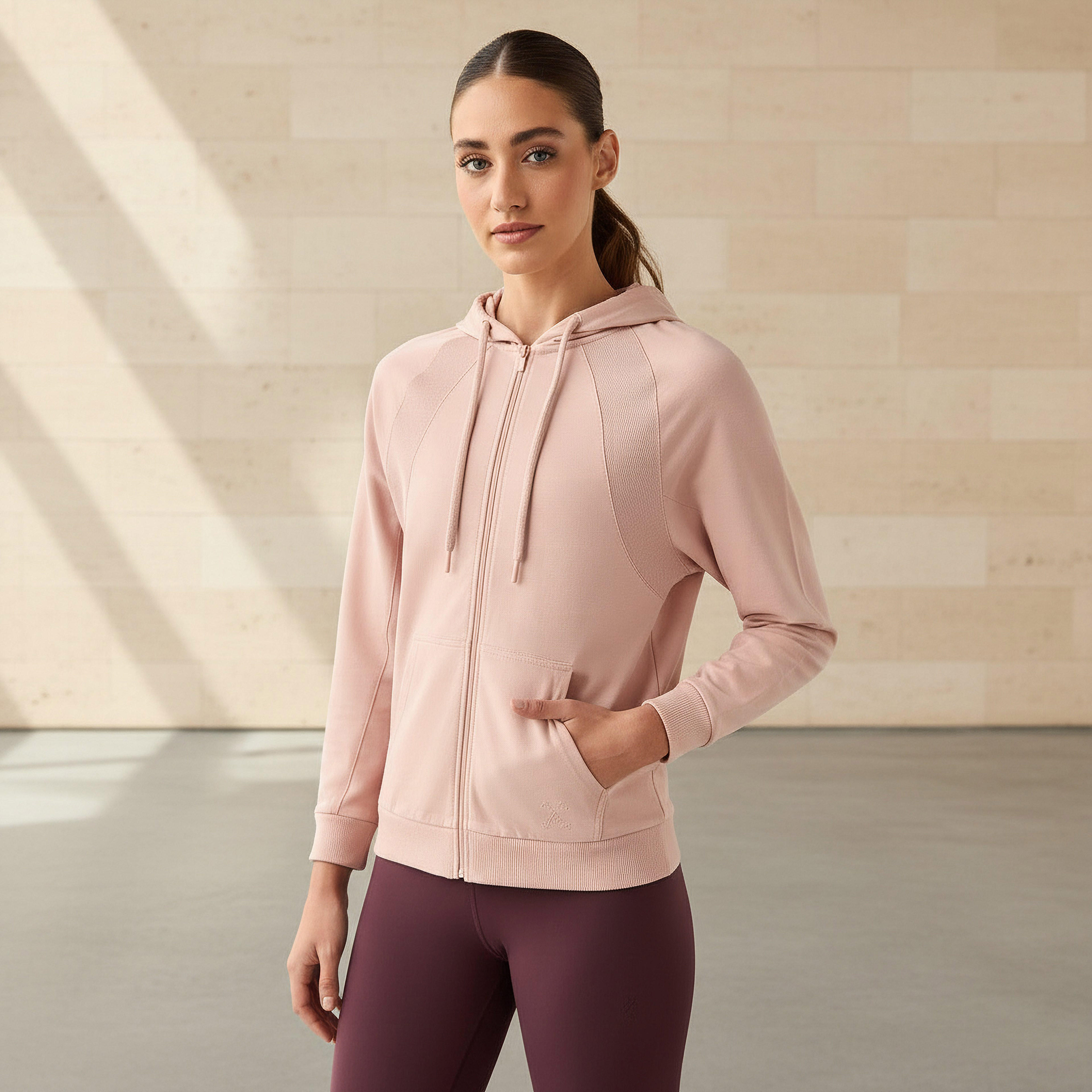 Women Hooded Jacket-women-clothing-sportswearandactivewear-coatsandjackets-jackets-image-1