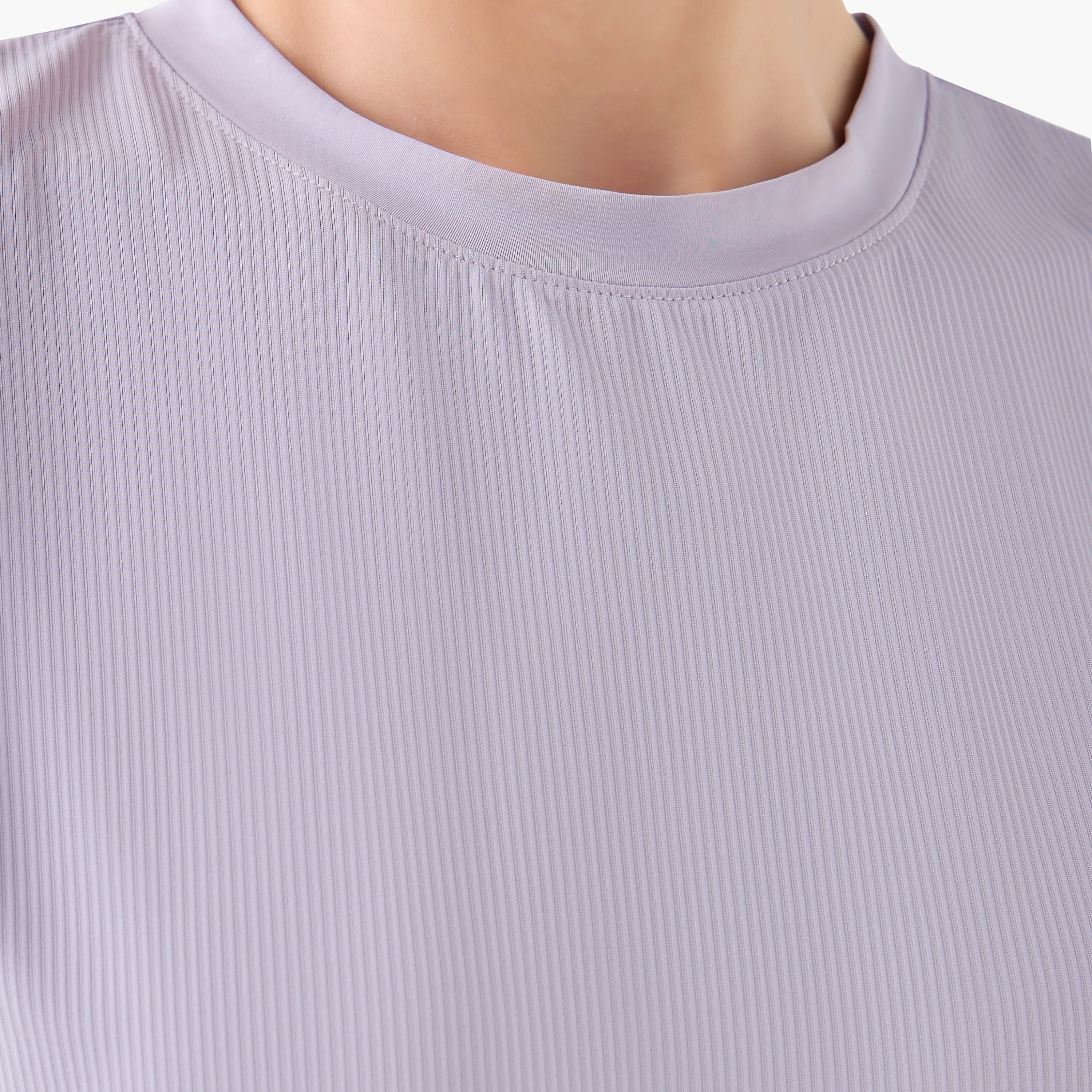 Women Ribbed 2 Way Stretch Boxy T-shirt-women-clothing-tshirts-image-6