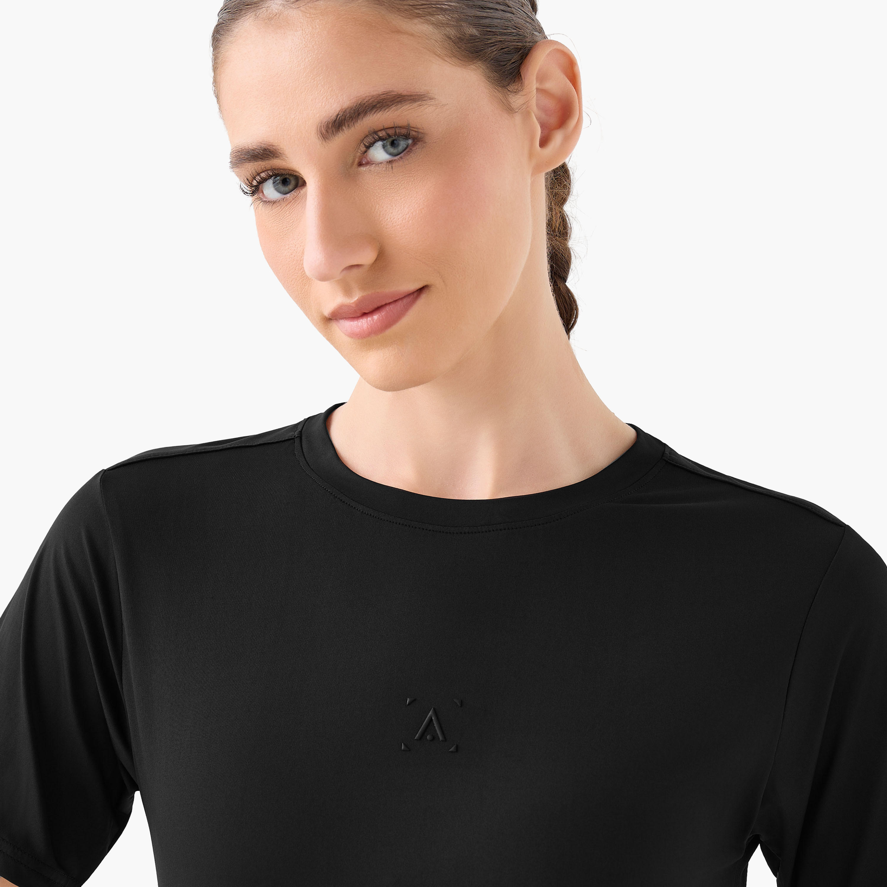 تيشيرت رياضي قابل للتمدد في اتجاهين للنساء-women-clothing-coordsets-image-1