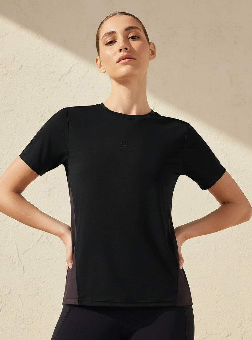 تيشيرت رياضي قابل للتمدد في اتجاهين للنساء-women-clothing-coordsets-image-7