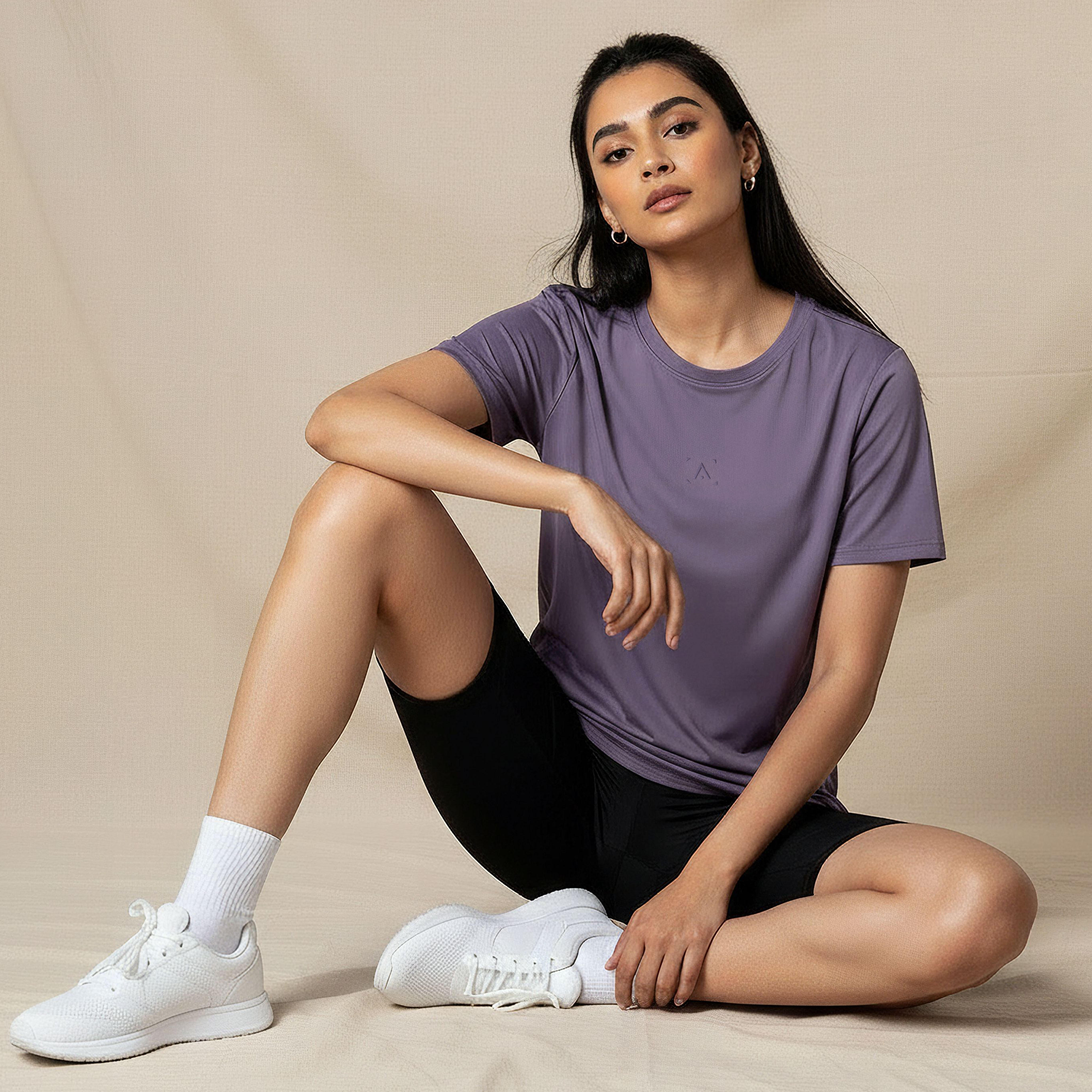 Women 2 Way Stretch Performance T-shirt-women-clothing-coordsets-image-7