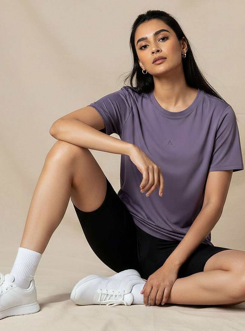 Women 2 Way Stretch Performance T-shirt-women-clothing-coordsets-image-7