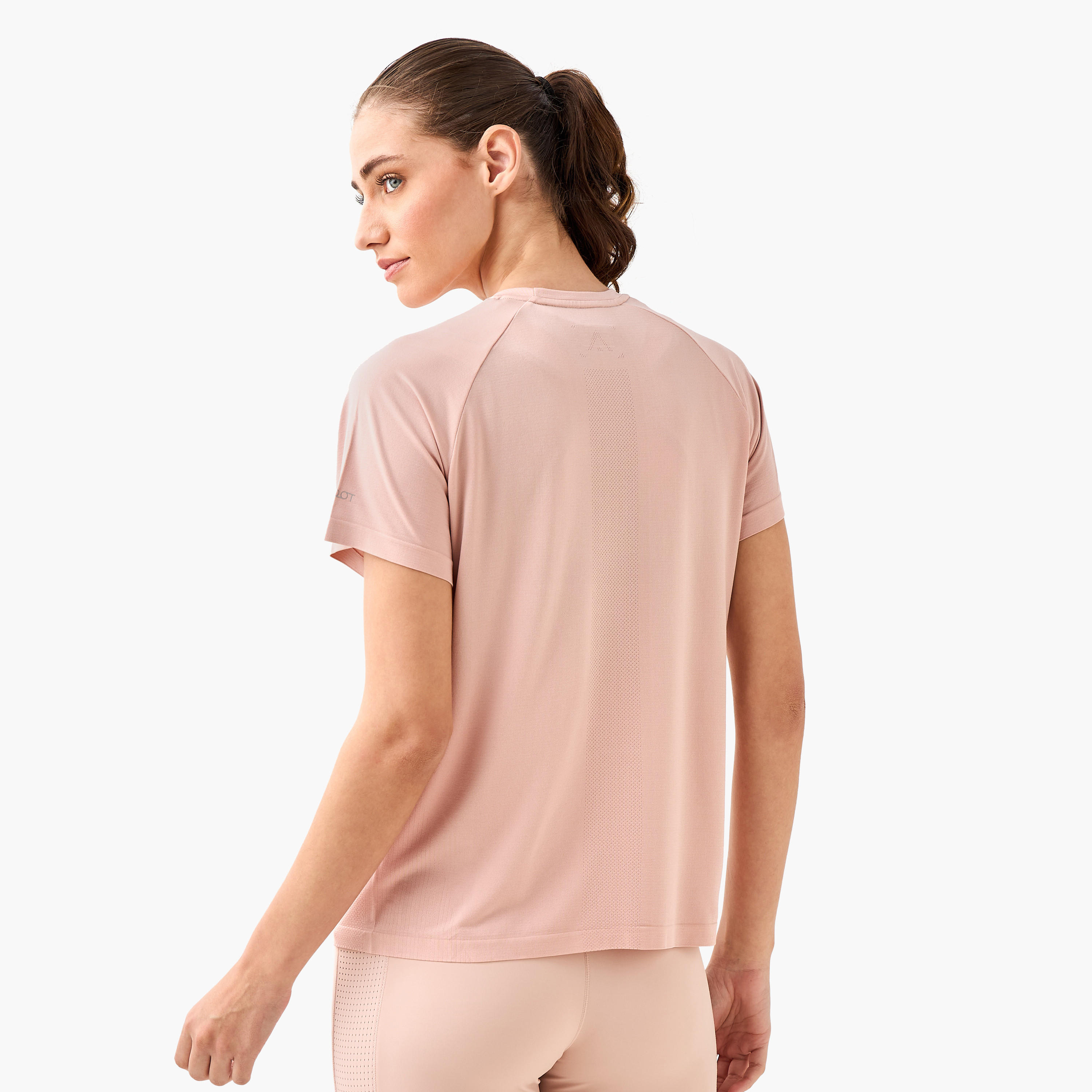تيشيرت جاكار مطاطي بـ4 اتجاهات للنساء-women-clothing-coordsets-image-3