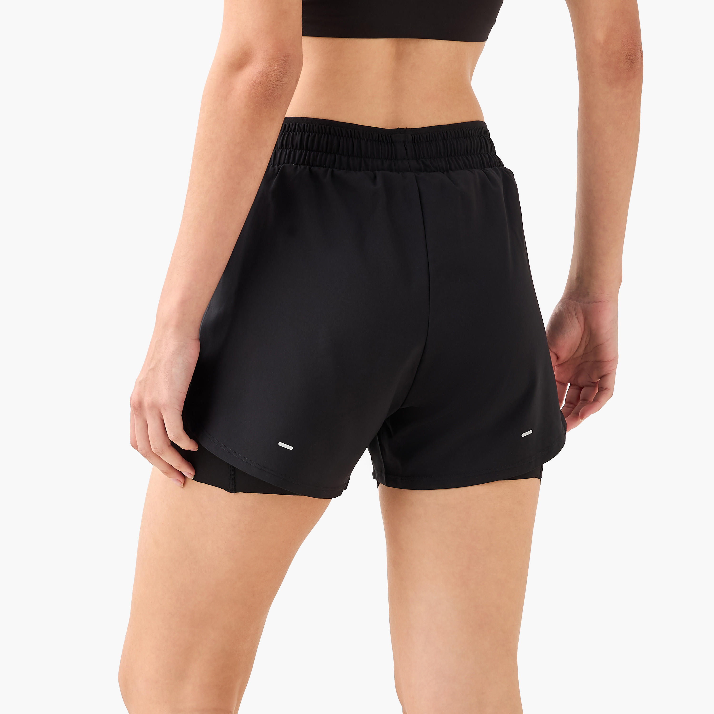 Women Soft Touch Running Shorts with Liner-women-clothing-coordsets-image-5