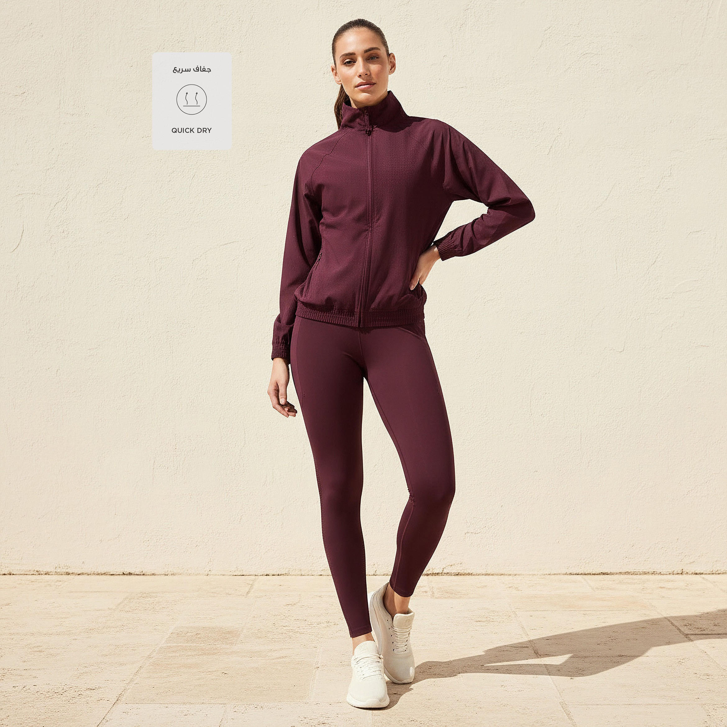 جاكيت مثقّب مطاطي باتجاهين للنساء-women-clothing-sportswearandactivewear-coatsandjackets-jackets-image-4