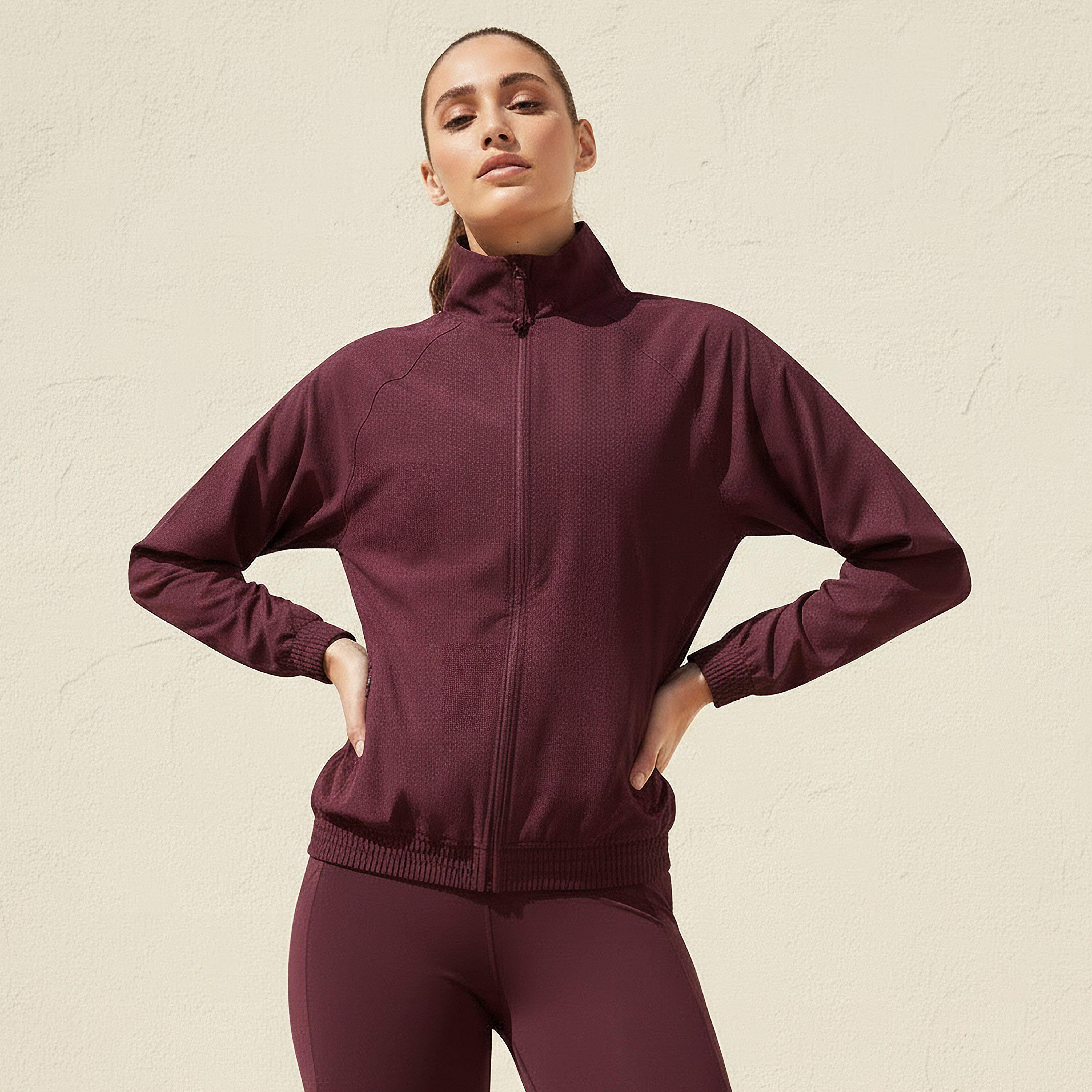 جاكيت مثقّب مطاطي باتجاهين للنساء-women-clothing-sportswearandactivewear-coatsandjackets-jackets-image-7