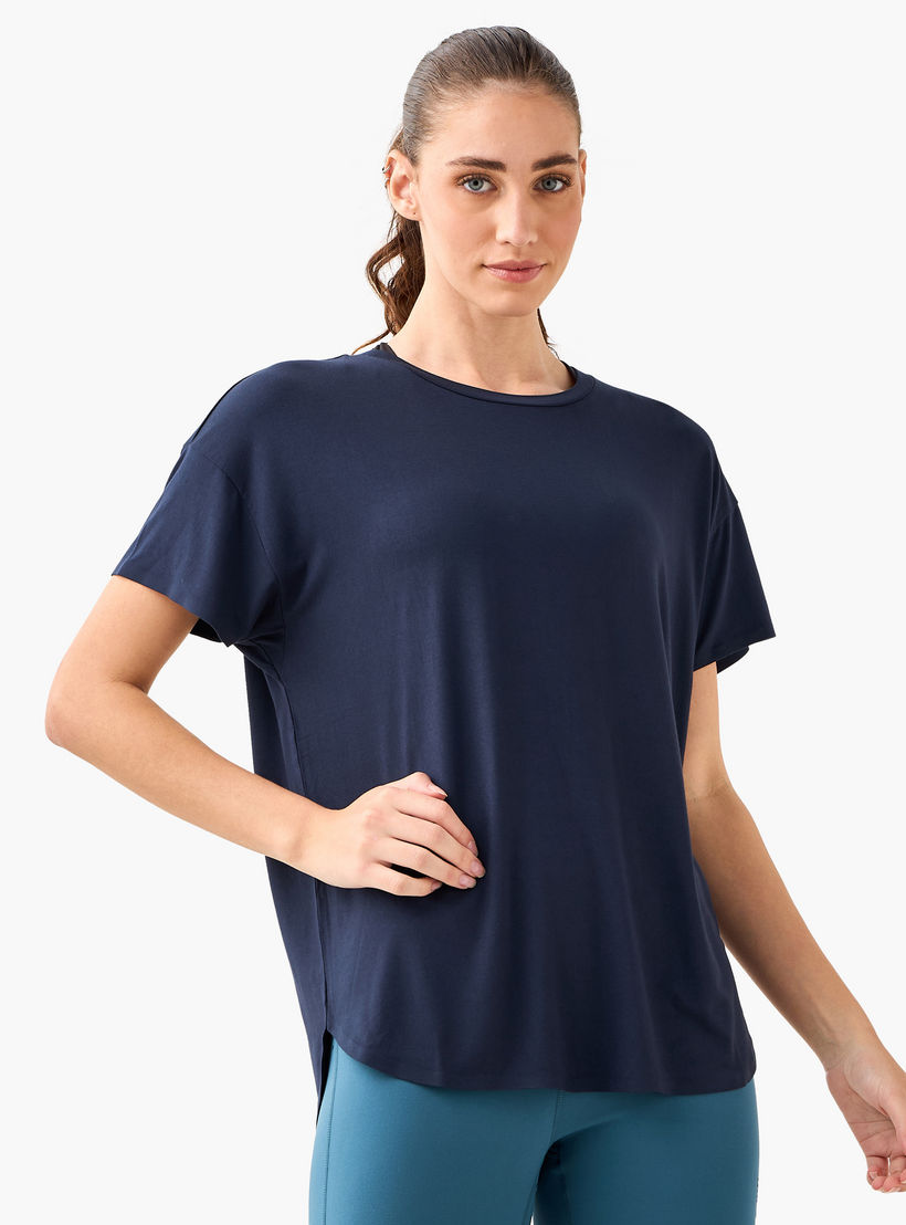 تيشيرت نسائي مطاطي للارتداء على الوجهين-women-clothing-coordsets-image-3