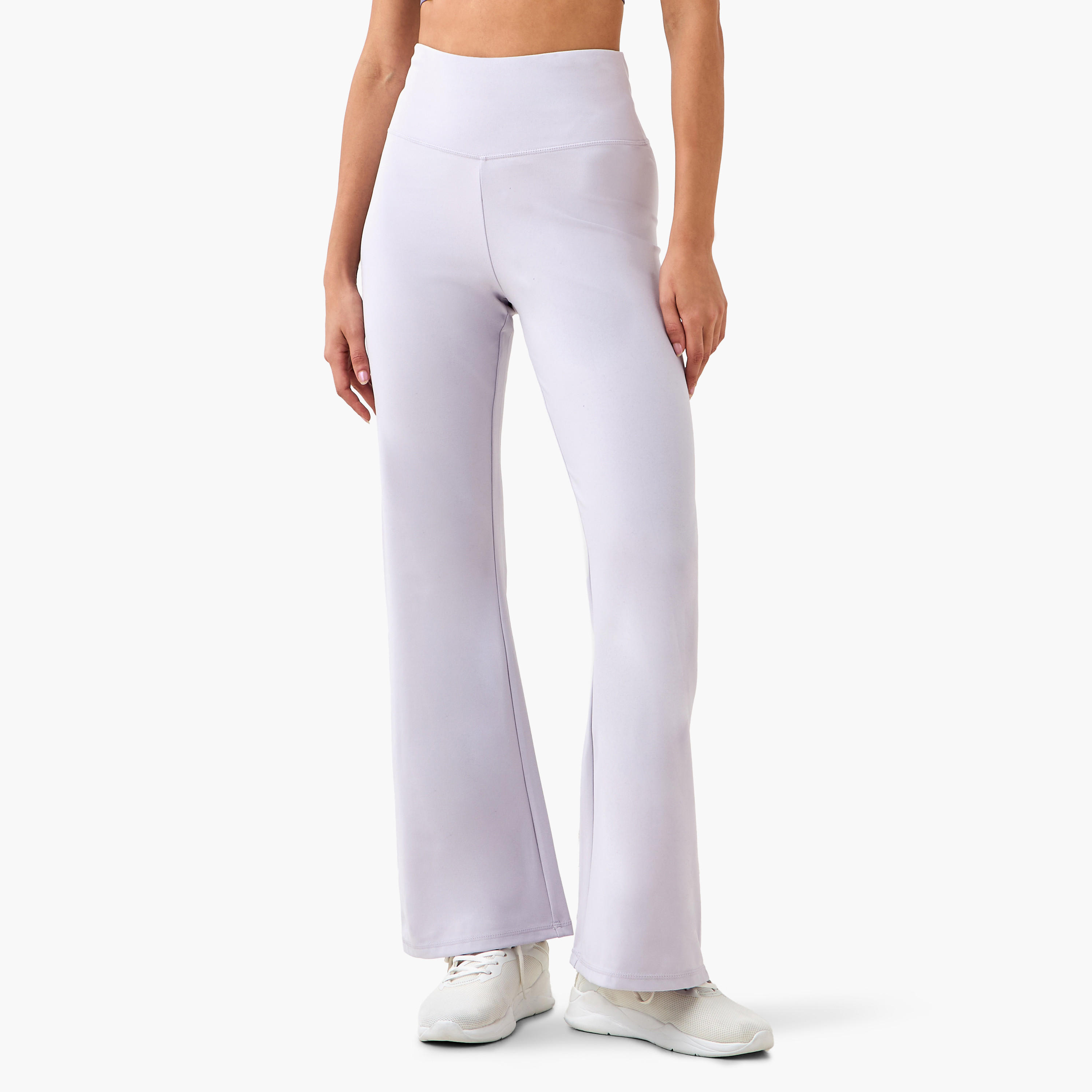 Women Flared Leggings-sports-women-clothing-activewearleggings-image-2