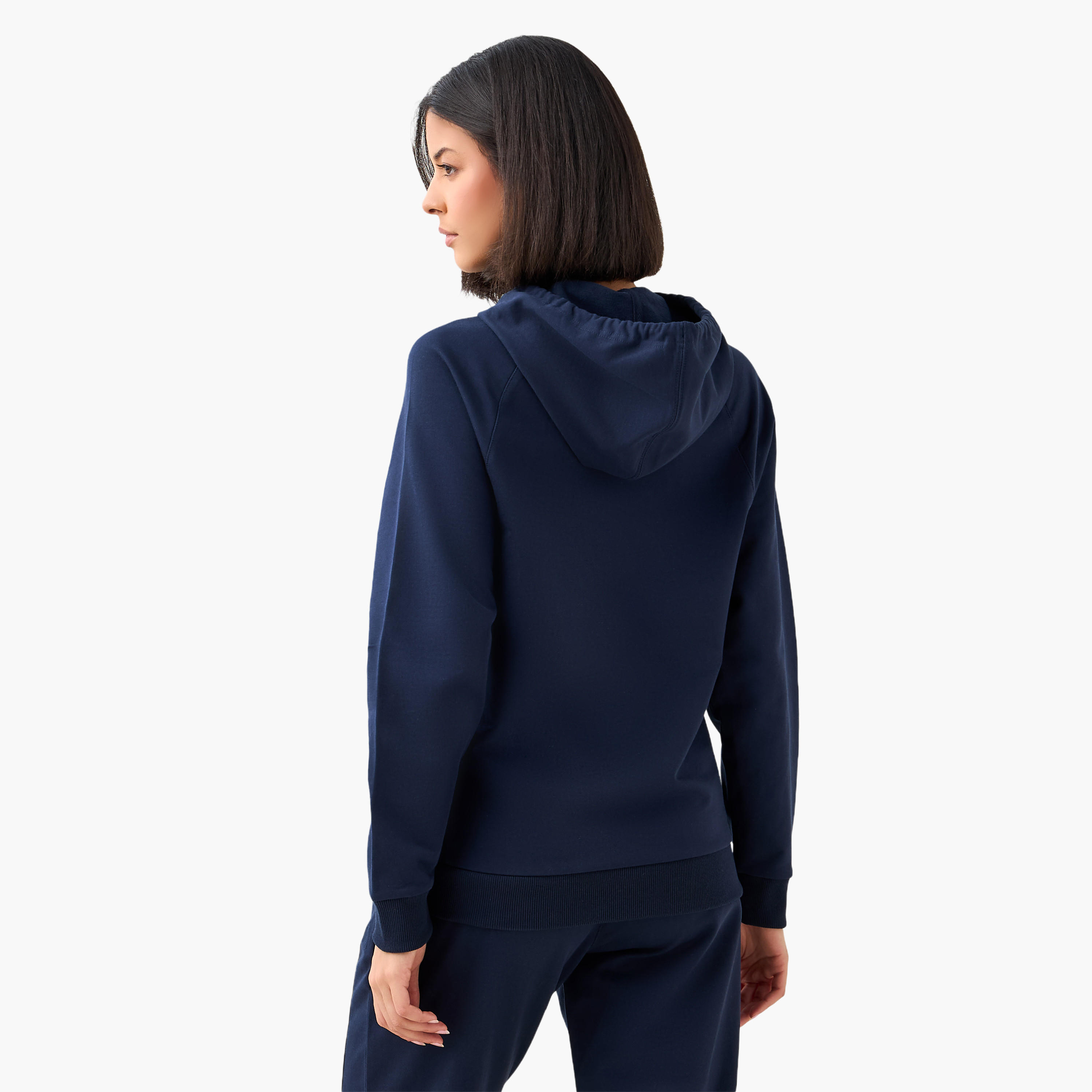 جاكيت بقبعة وجيوب كنجر للنساء-women-clothing-coordsets-image-5