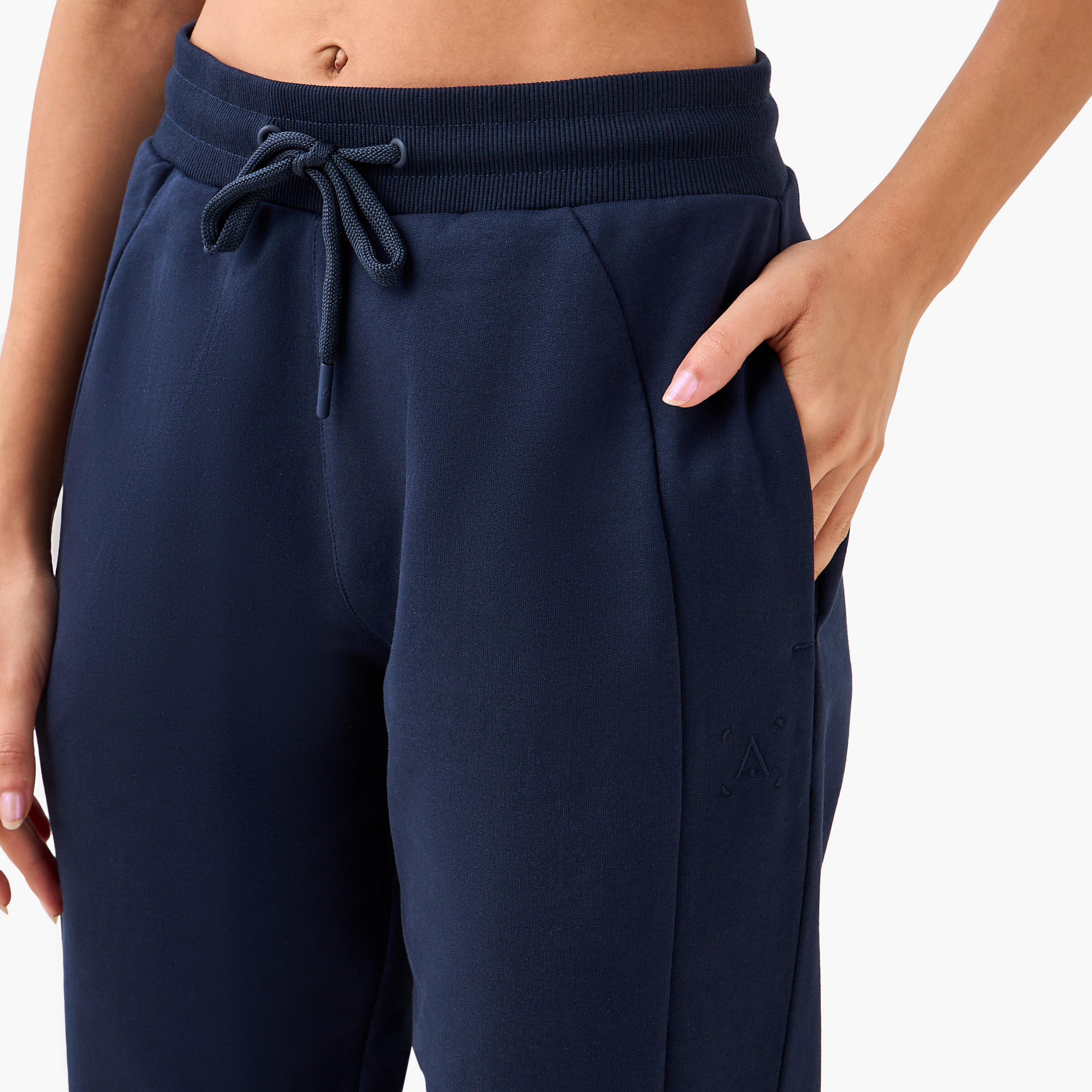 بنطلون رياضي نسائي برباط خصر-women-clothing-bottoms-joggers-image-5