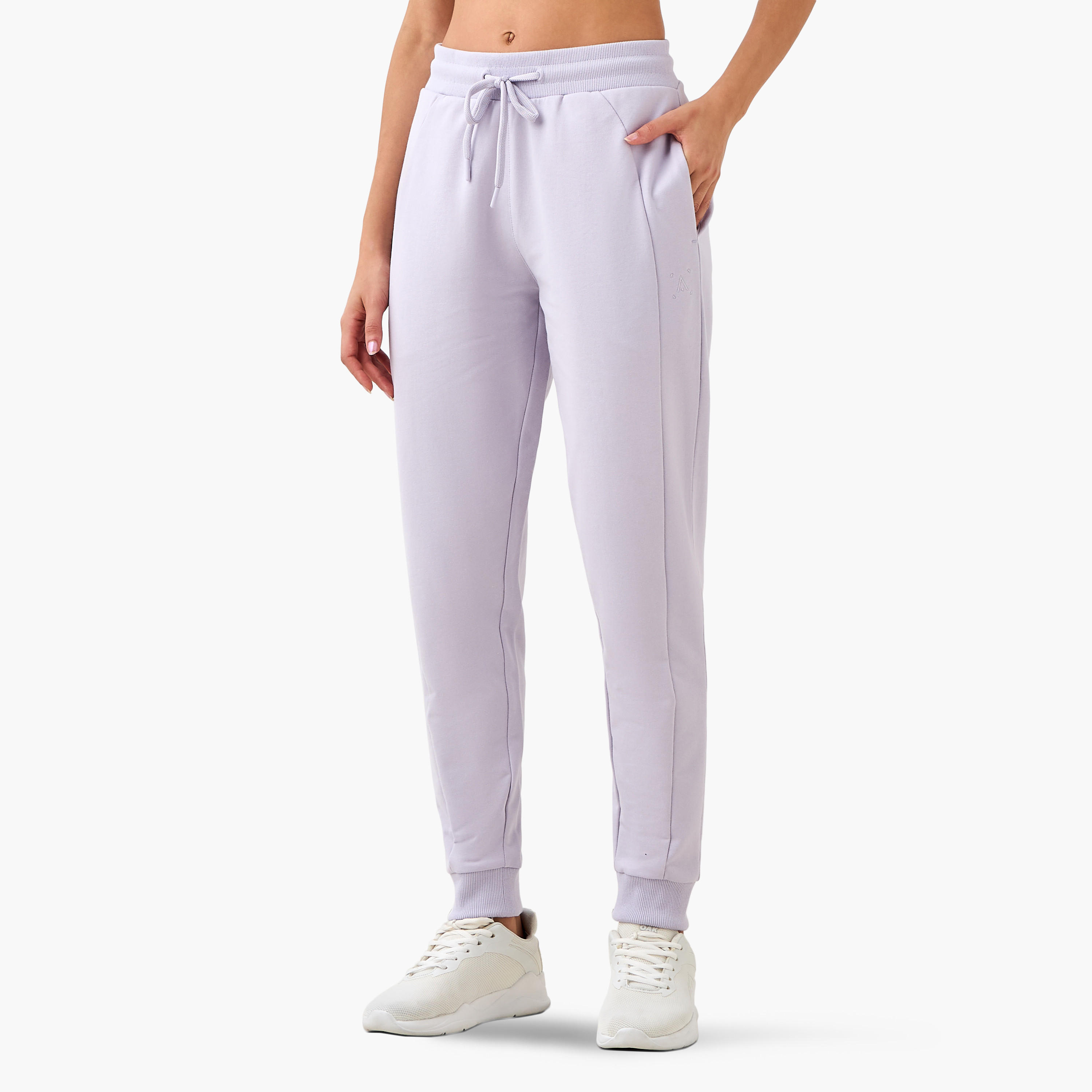بنطلون رياضي نسائي برباط خصر-women-clothing-bottoms-joggers-image-5