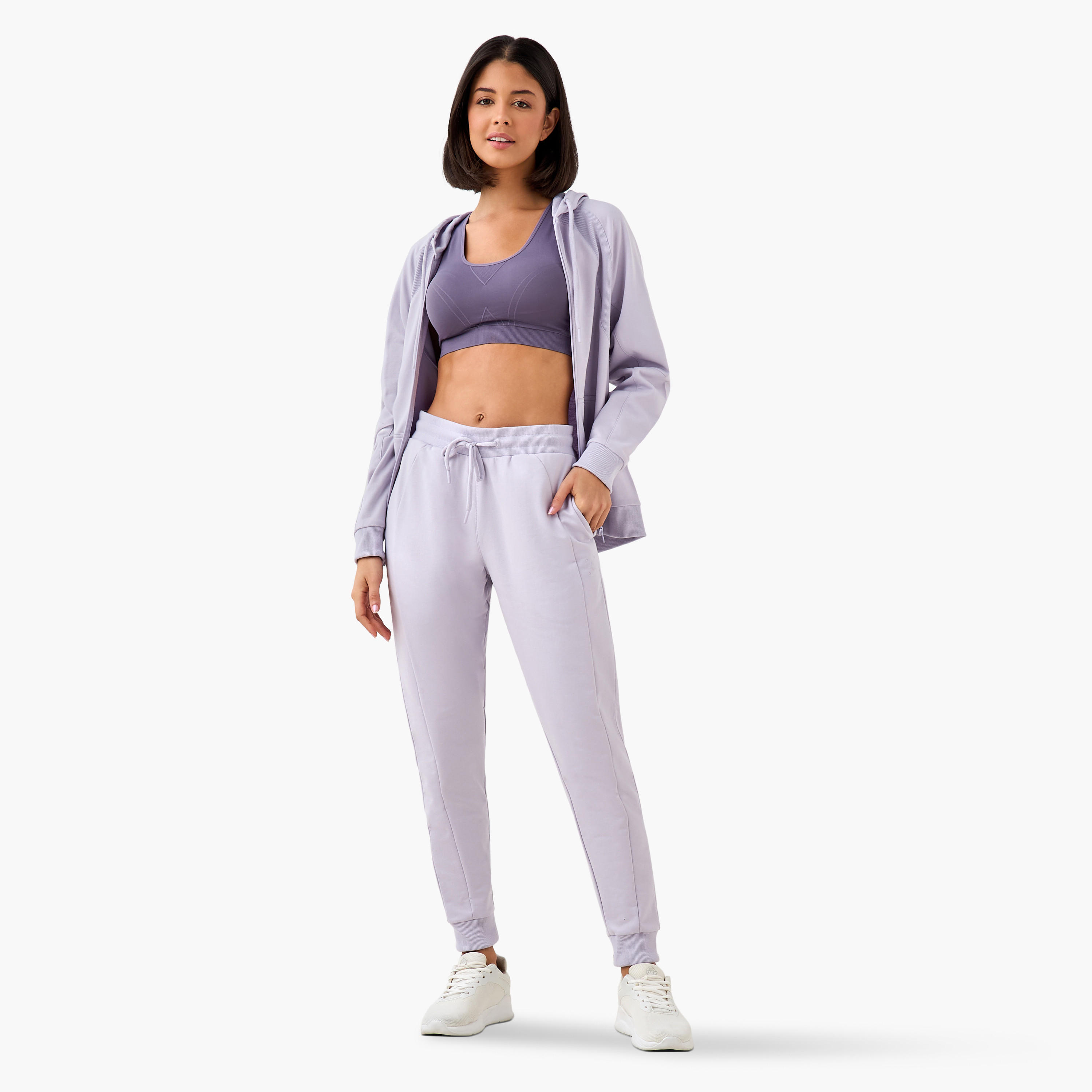 بنطلون رياضي نسائي برباط خصر-women-clothing-bottoms-joggers-image-4