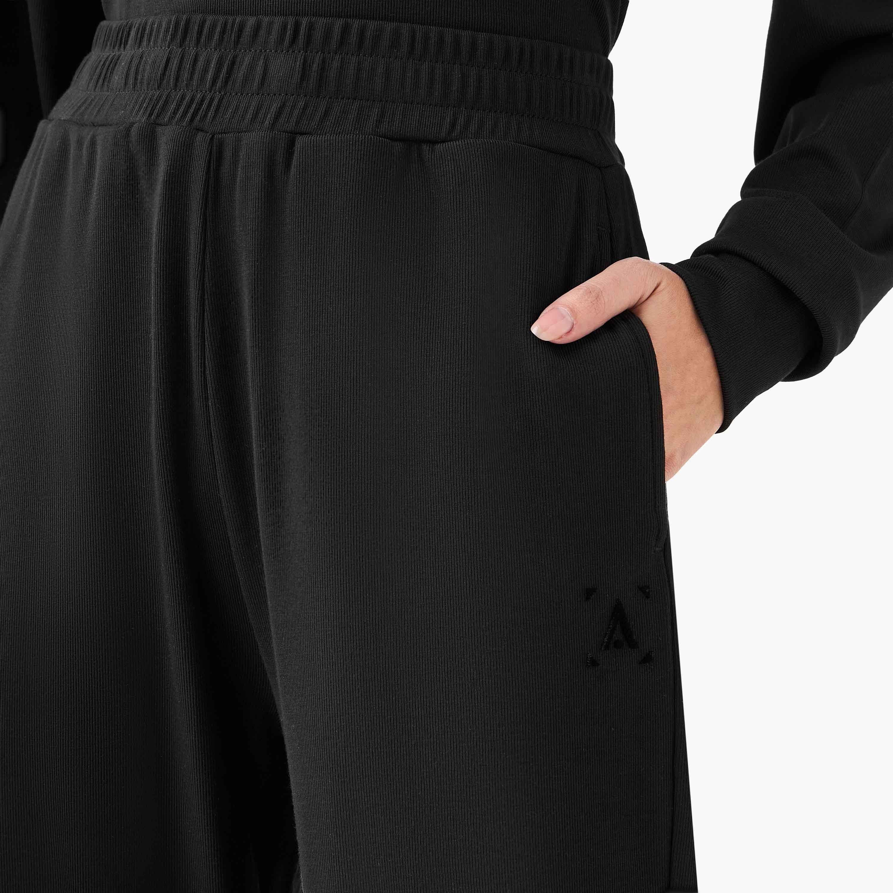 بنطلون رياضي بخصر مطاطي للنساء-women-clothing-bottoms-joggers-image-4