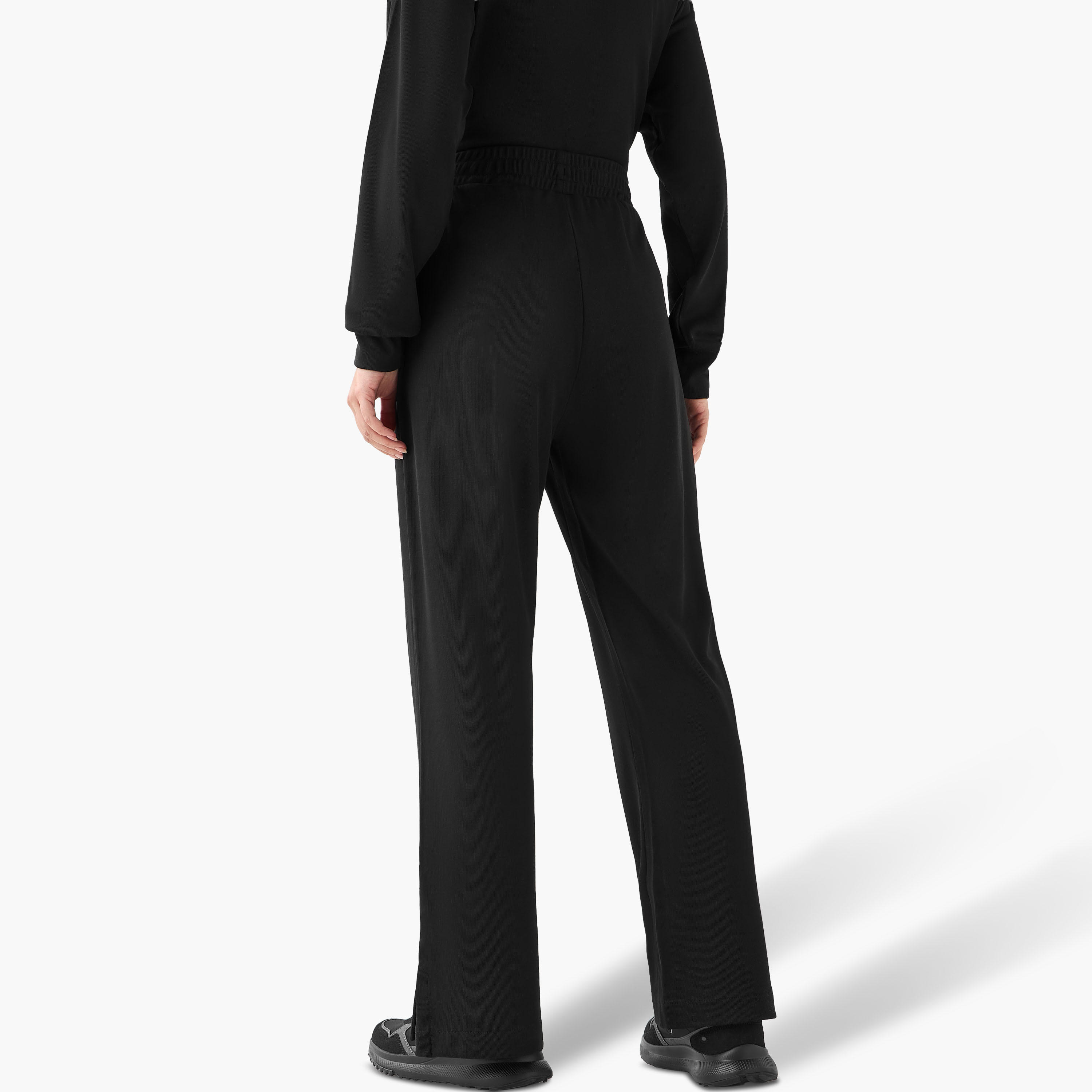 Women Elasticated Waist Track Pants-women-clothing-bottoms-joggers-image-5