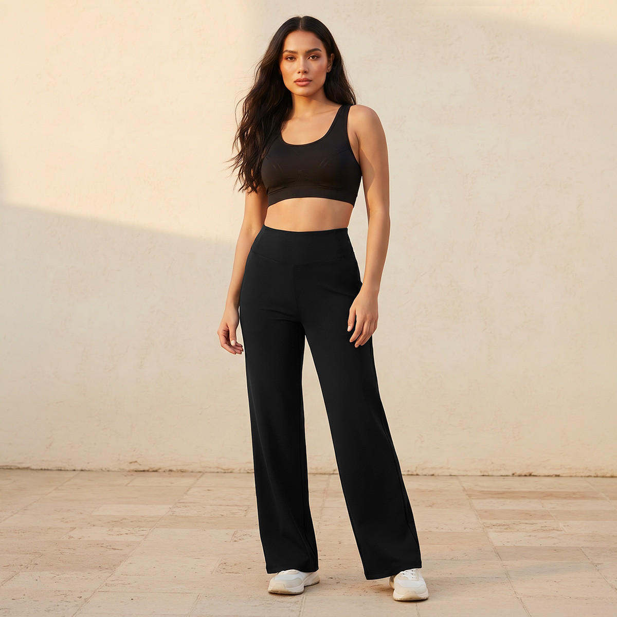 بنطلون رياضي واسع الساقين-women-clothing-bottoms-joggers-image-3
