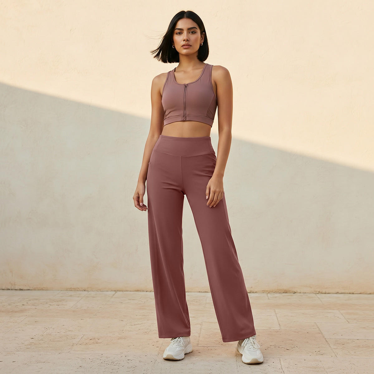 Wide Leg Track Pants-women-clothing-bottoms-joggers-image-3