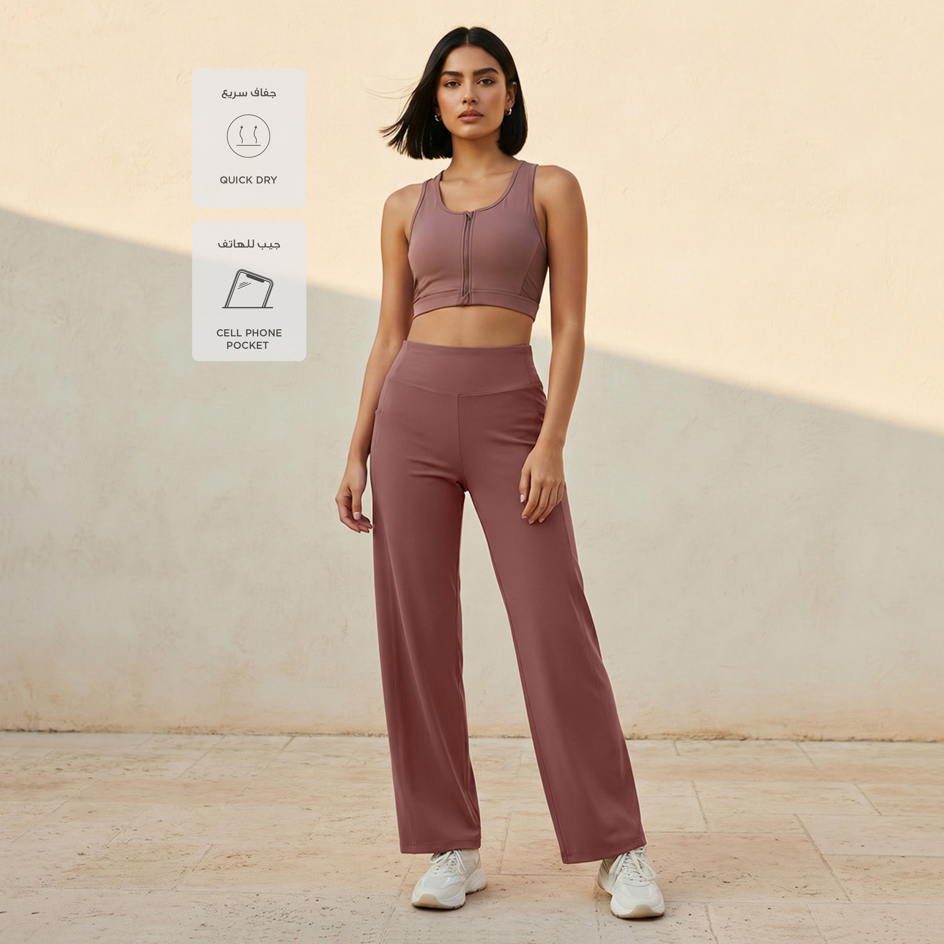 Wide Leg Track Pants-women-clothing-bottoms-joggers-image-3
