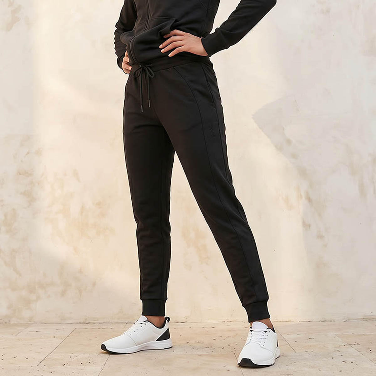 بنطلون رياضي برباط على الخصر للنساء-women-clothing-bottoms-joggers-image-1