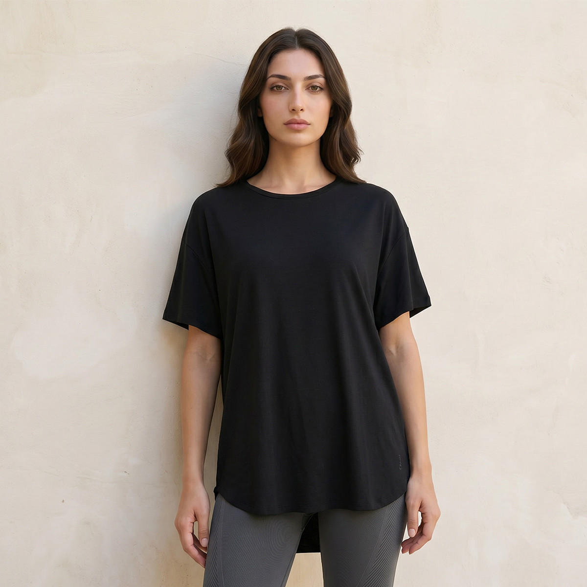 Boxy 2 Way Stretch T-shirt-women-clothing-tshirts-image-1