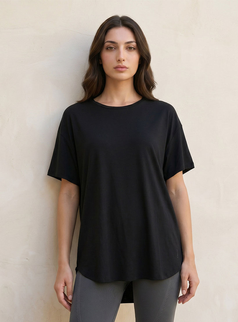 Boxy 2 Way Stretch T-shirt-women-clothing-tshirts-image-1