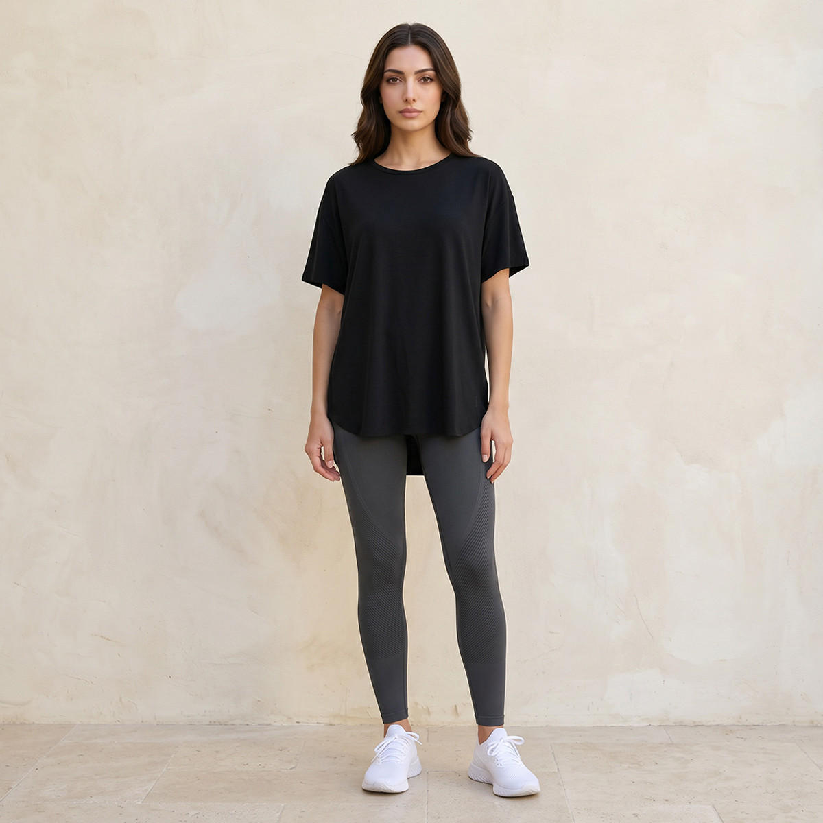 Boxy 2 Way Stretch T-shirt-women-clothing-tshirts-image-3