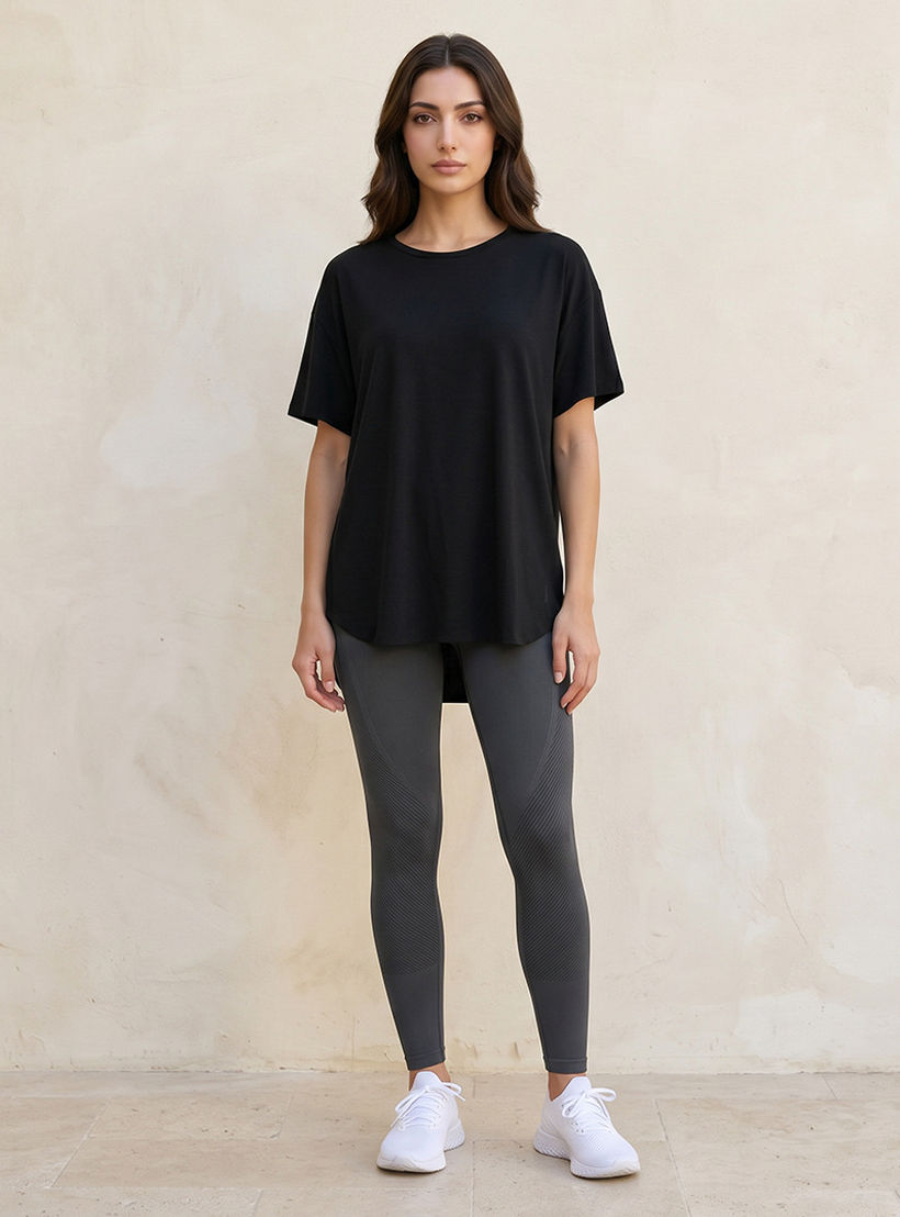 Boxy 2 Way Stretch T-shirt-women-clothing-tshirts-image-3