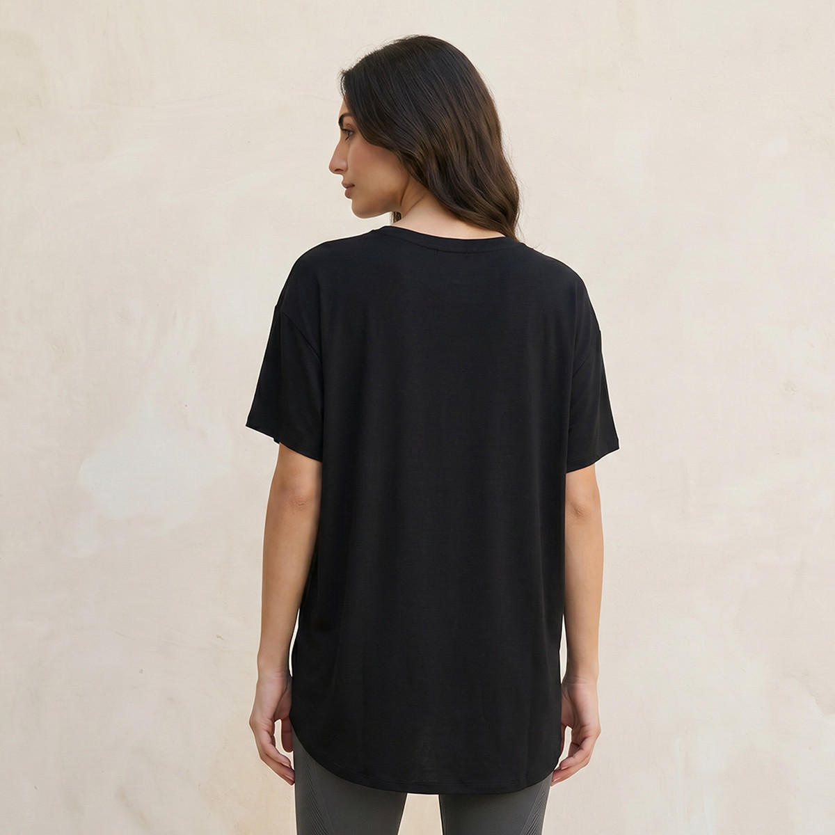 Boxy 2 Way Stretch T-shirt-women-clothing-tshirts-image-4