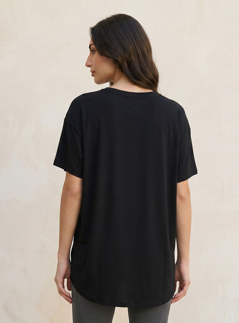 Boxy 2 Way Stretch T-shirt-women-clothing-tshirts-image-4