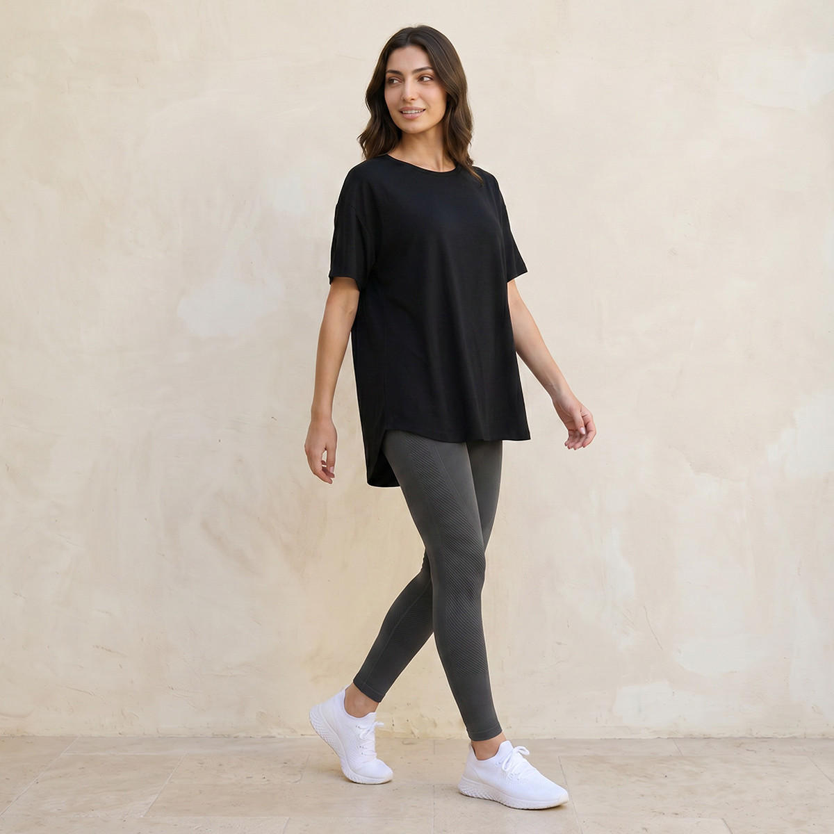 Boxy 2 Way Stretch T-shirt-women-clothing-tshirts-image-5