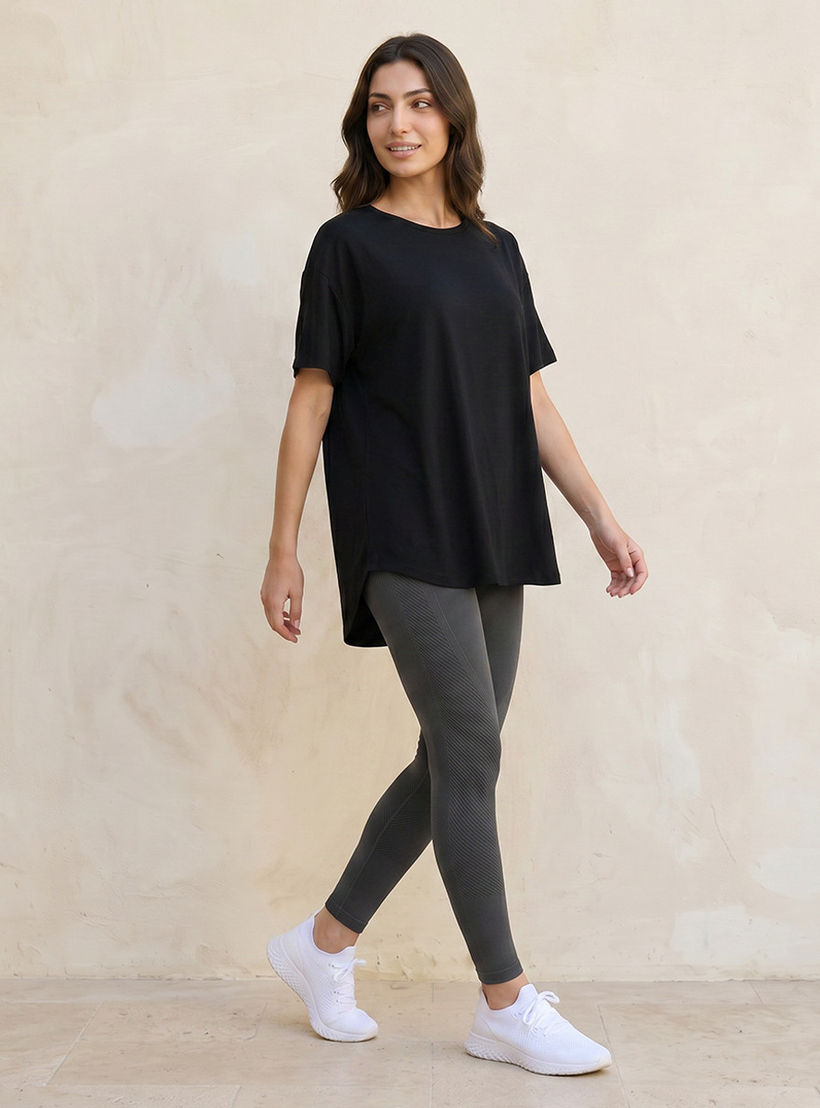 Boxy 2 Way Stretch T-shirt-women-clothing-tshirts-image-5