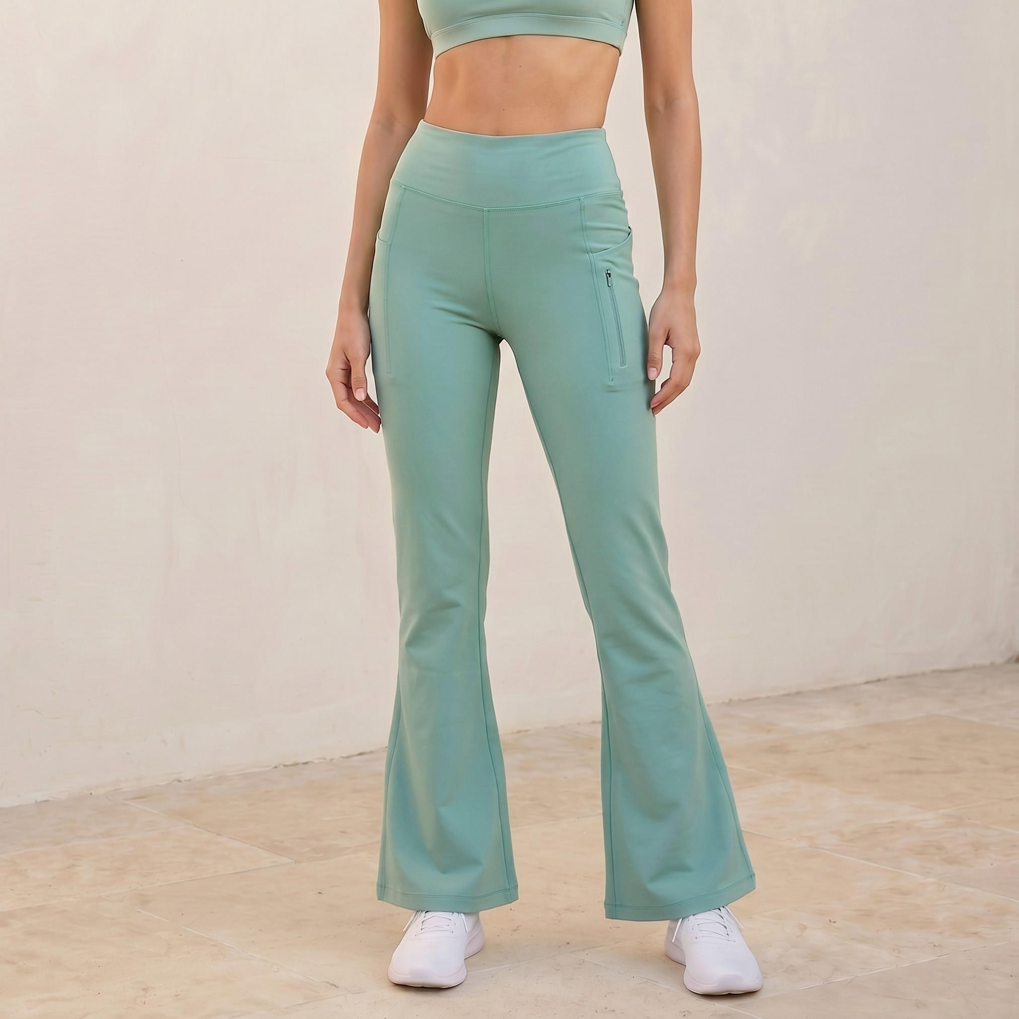 ليقنز بأرجل واسعة مطاطي باتجاهين-women-clothing-sportswearandactivewear-bottoms-leggings-image-1